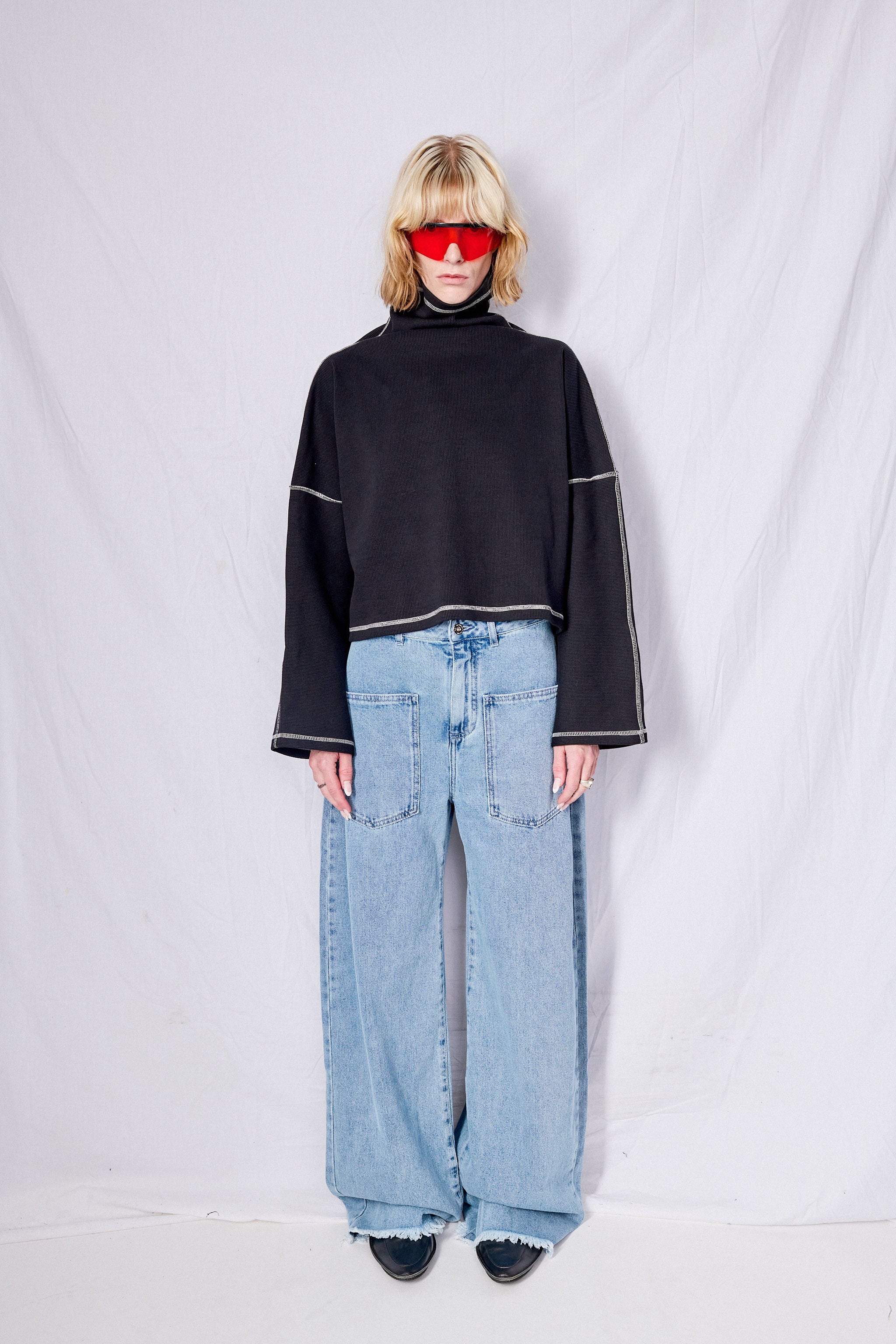 Black Camer Turtleneck