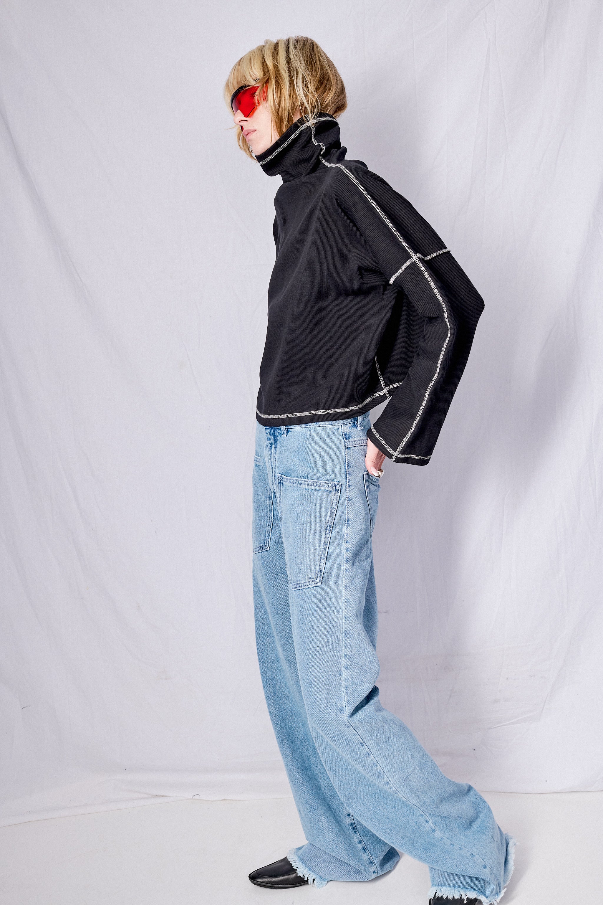 Black Camer Turtleneck