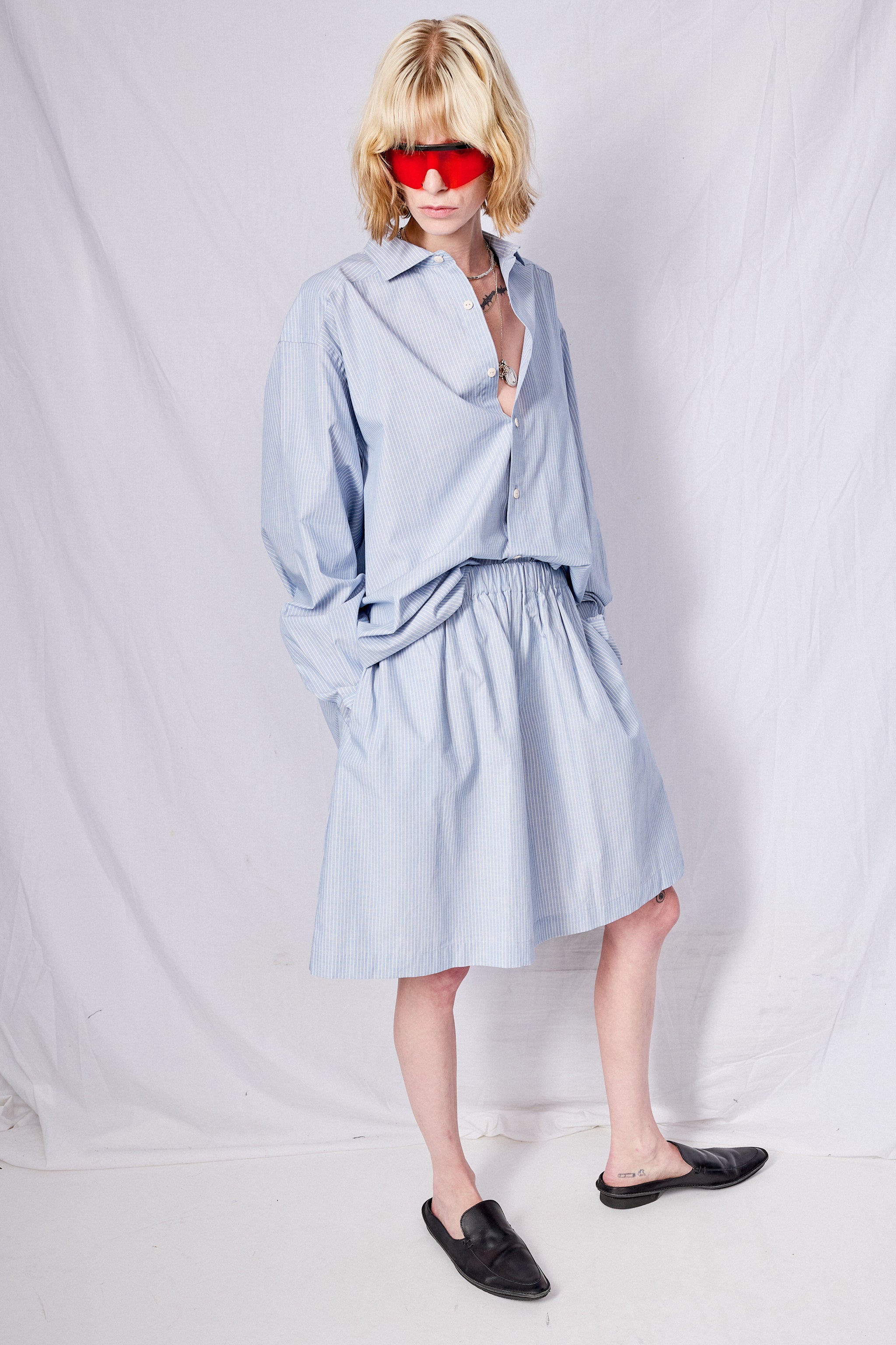 Blue Stripe Claude Shirt
