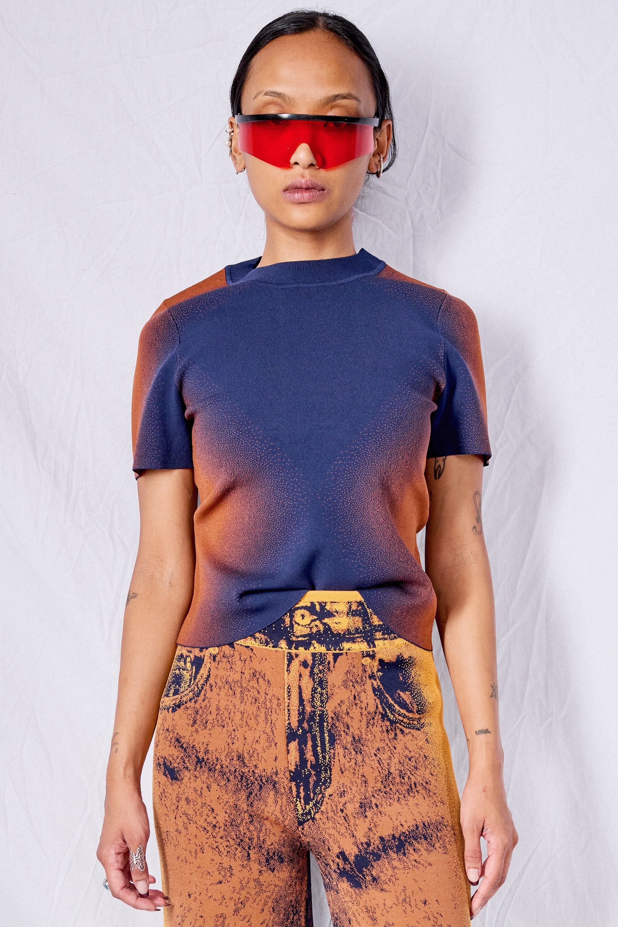 Brown Gen 11 Heat Tech Compression T-Shirt