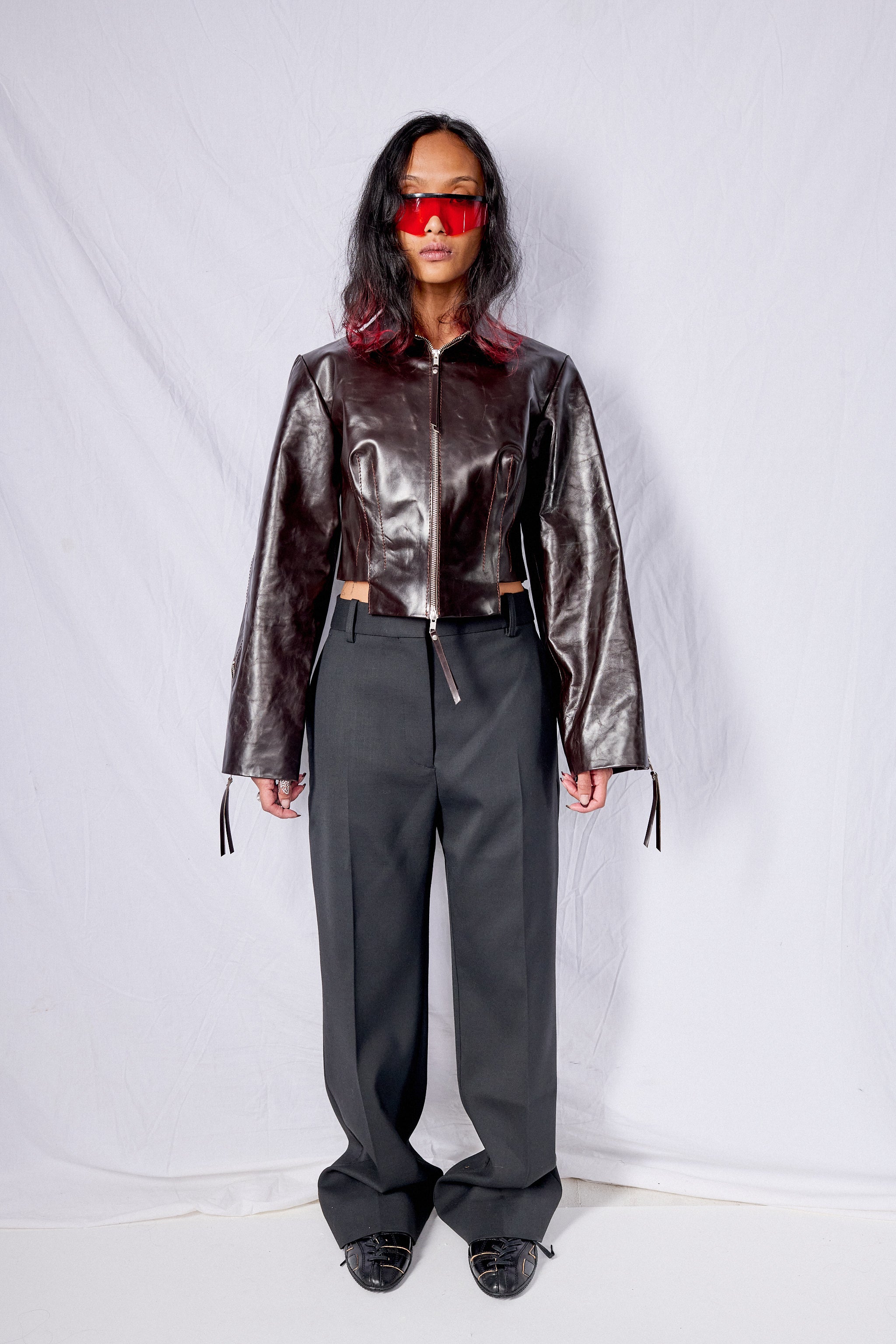 Brown Kamen Leather Jacket