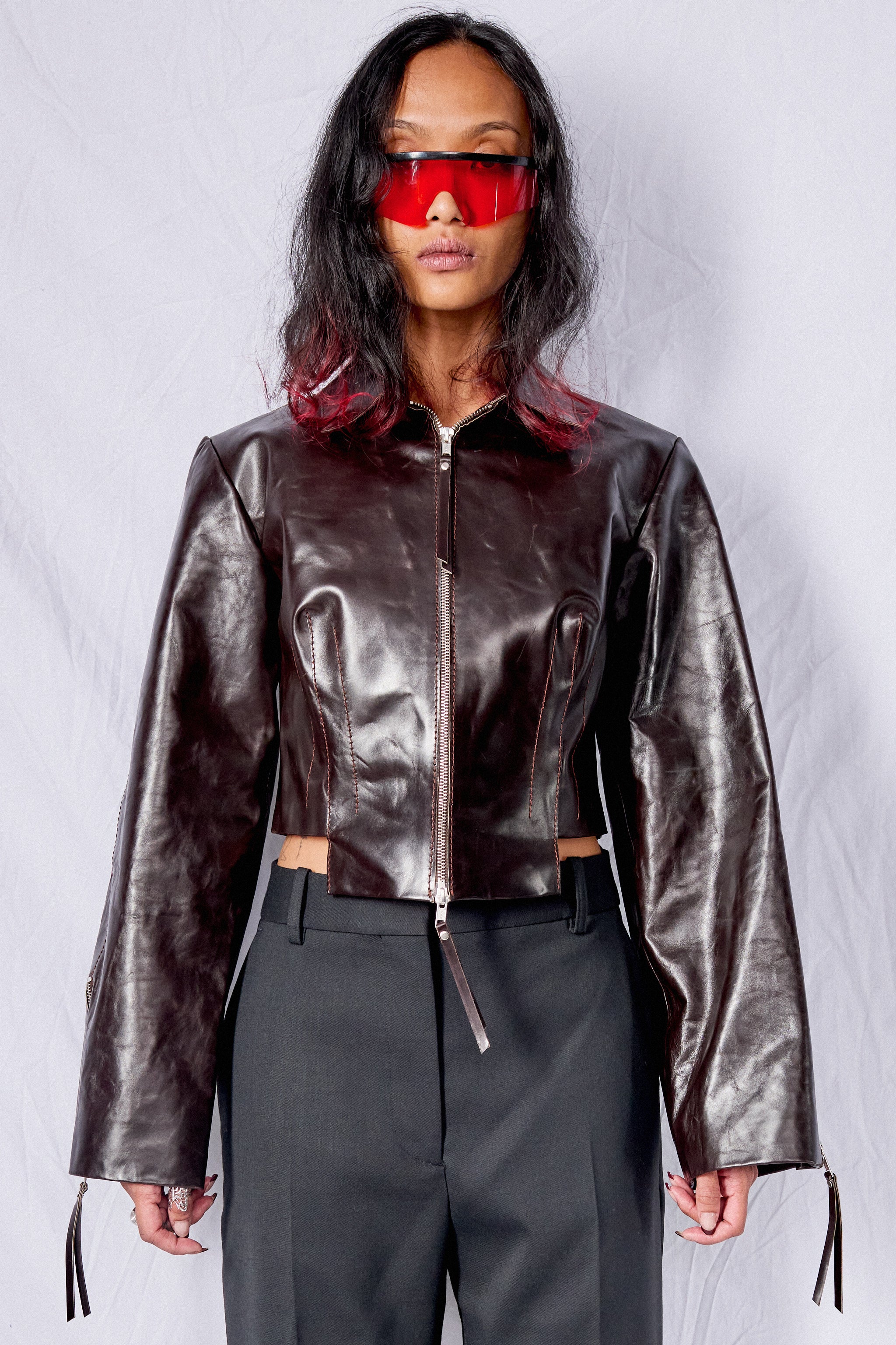 Brown Kamen Leather Jacket