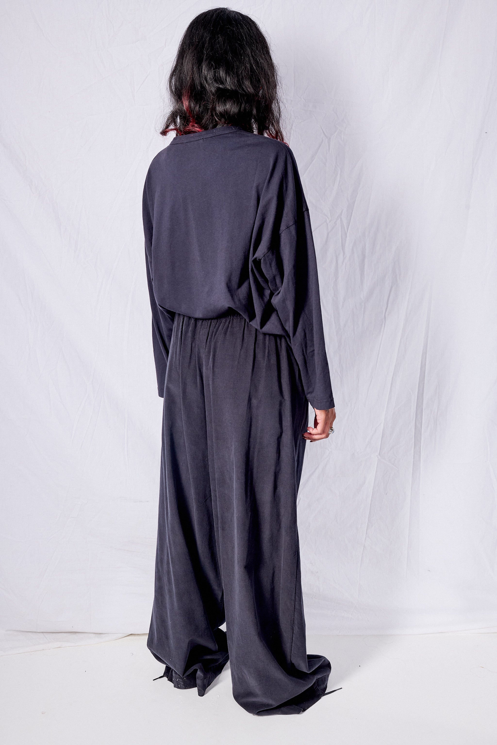 Dark Navy Wide Leg Pant