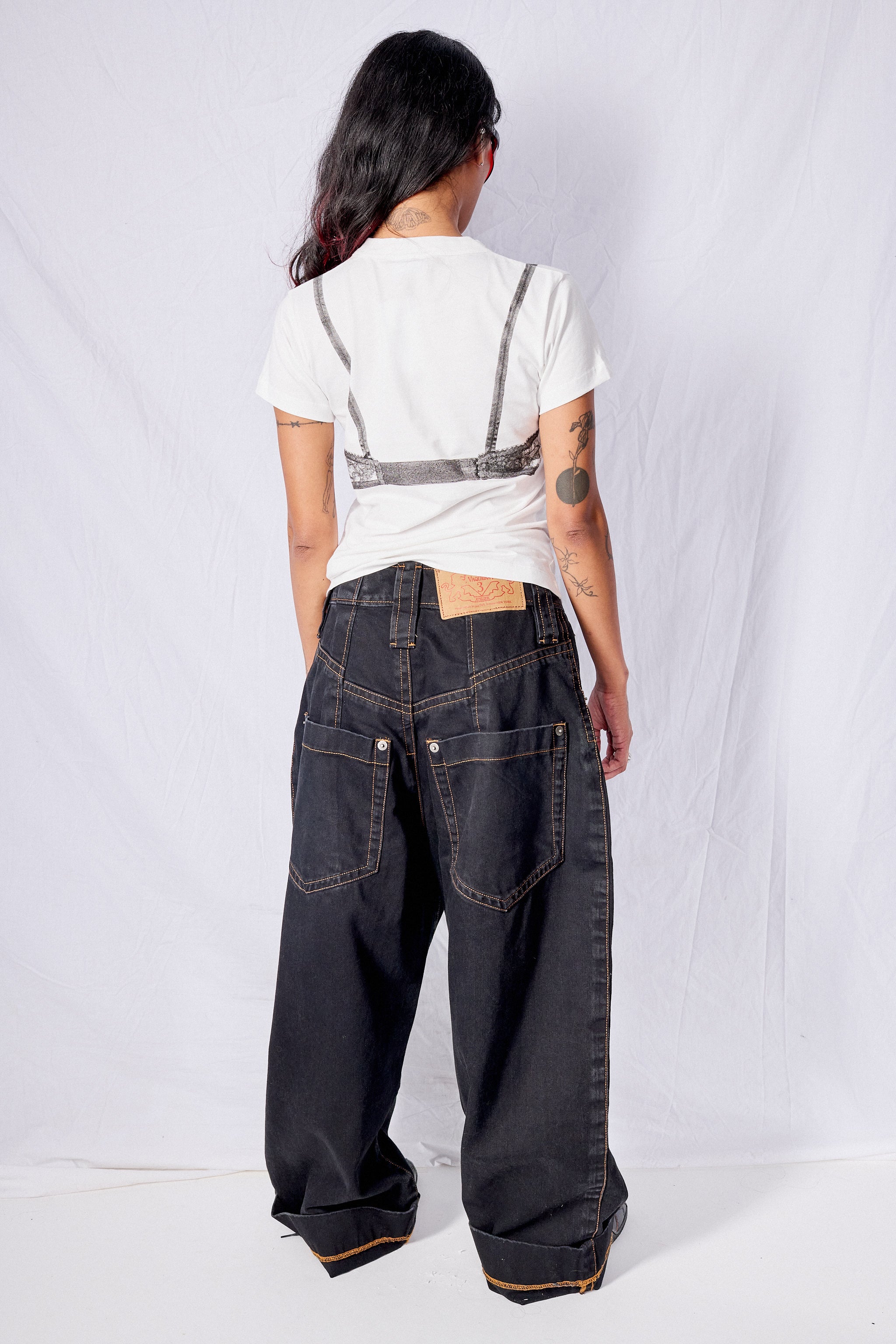 Black Woven Baby Jeans - Vaquera – Assembly New York