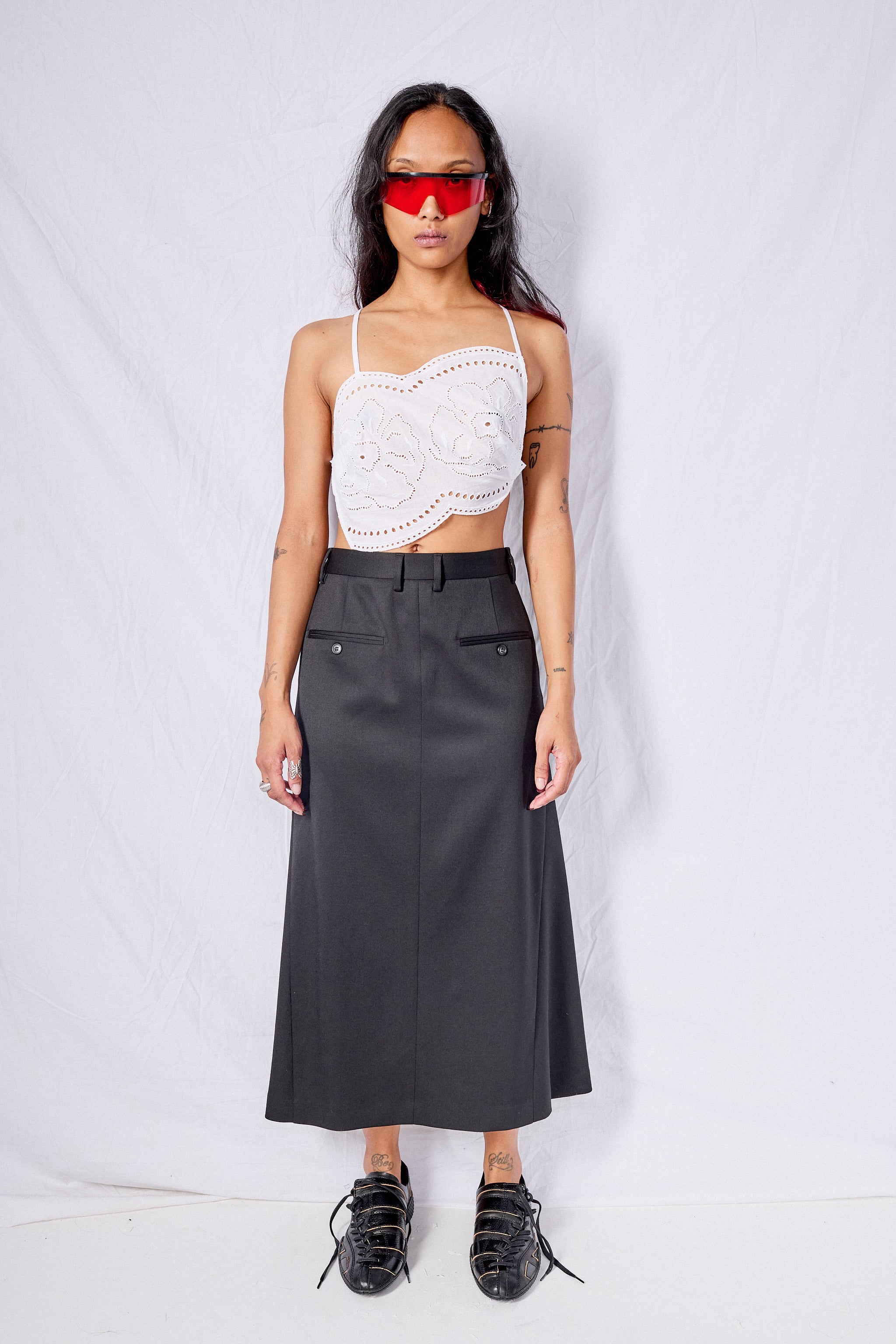 White Tea Cup Top