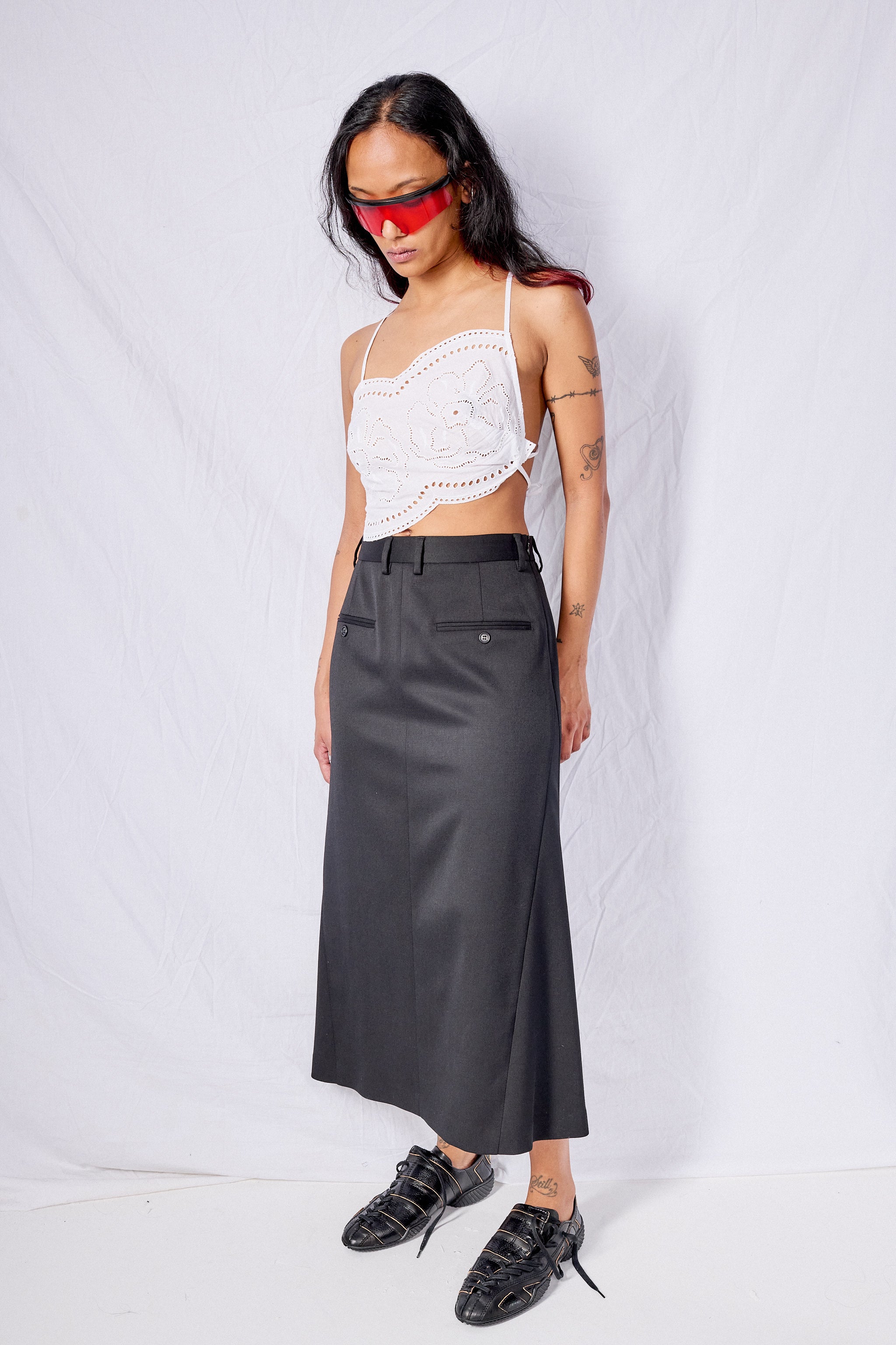 Black Long Skirt