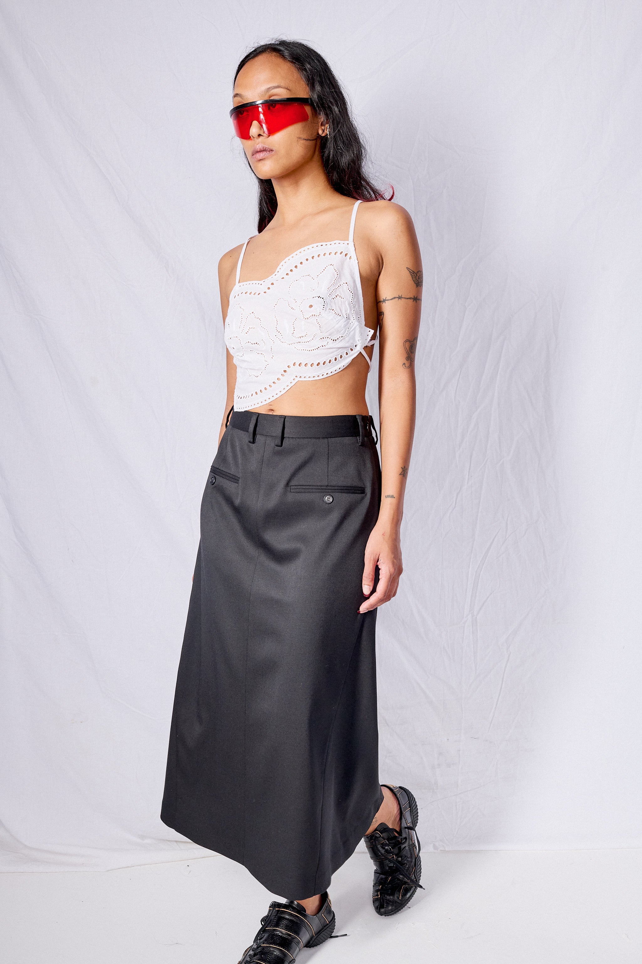 Black Long Skirt