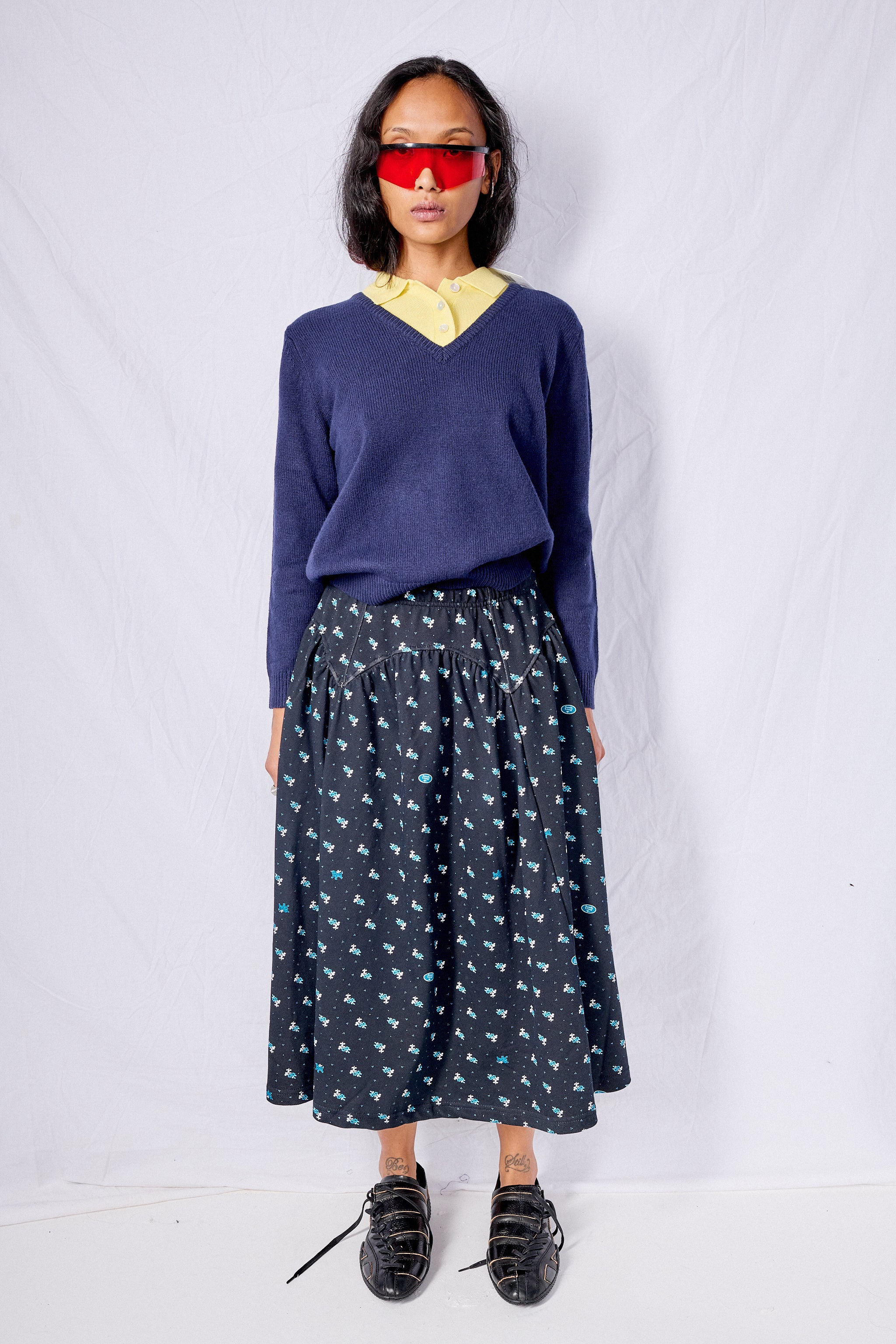 Navy Wesley Sweater
