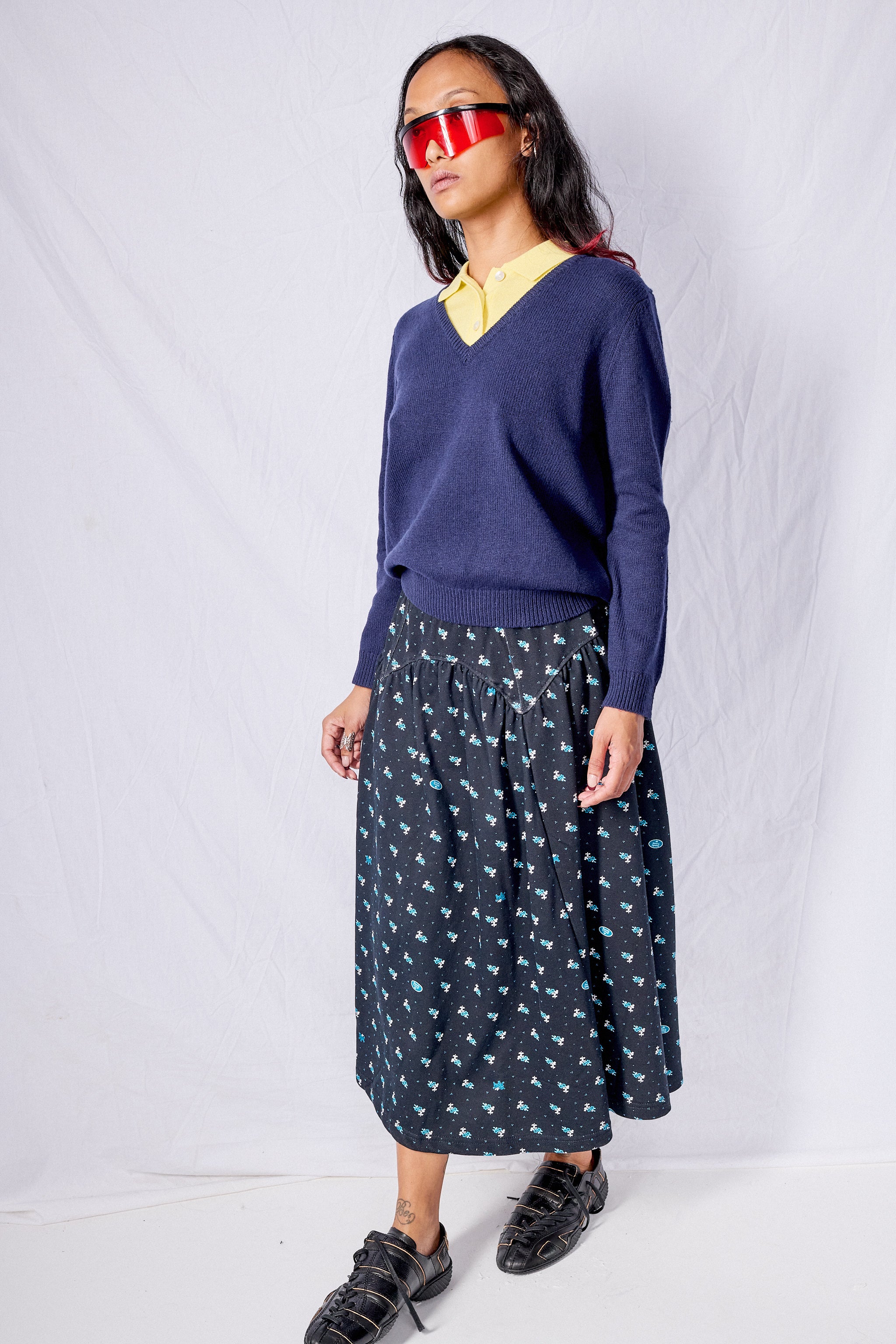 Navy Wesley Sweater
