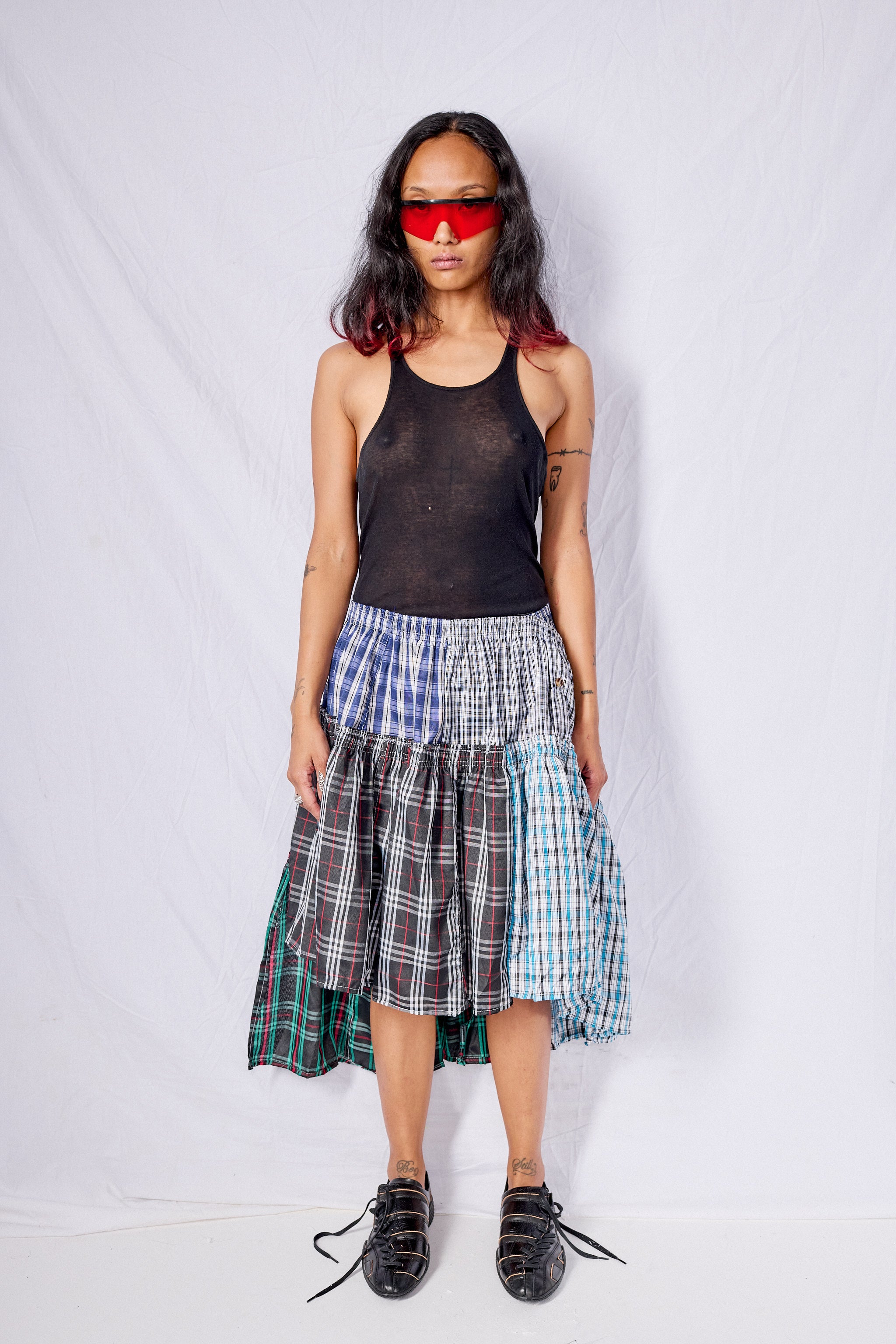 Spiral Boxer Skirt