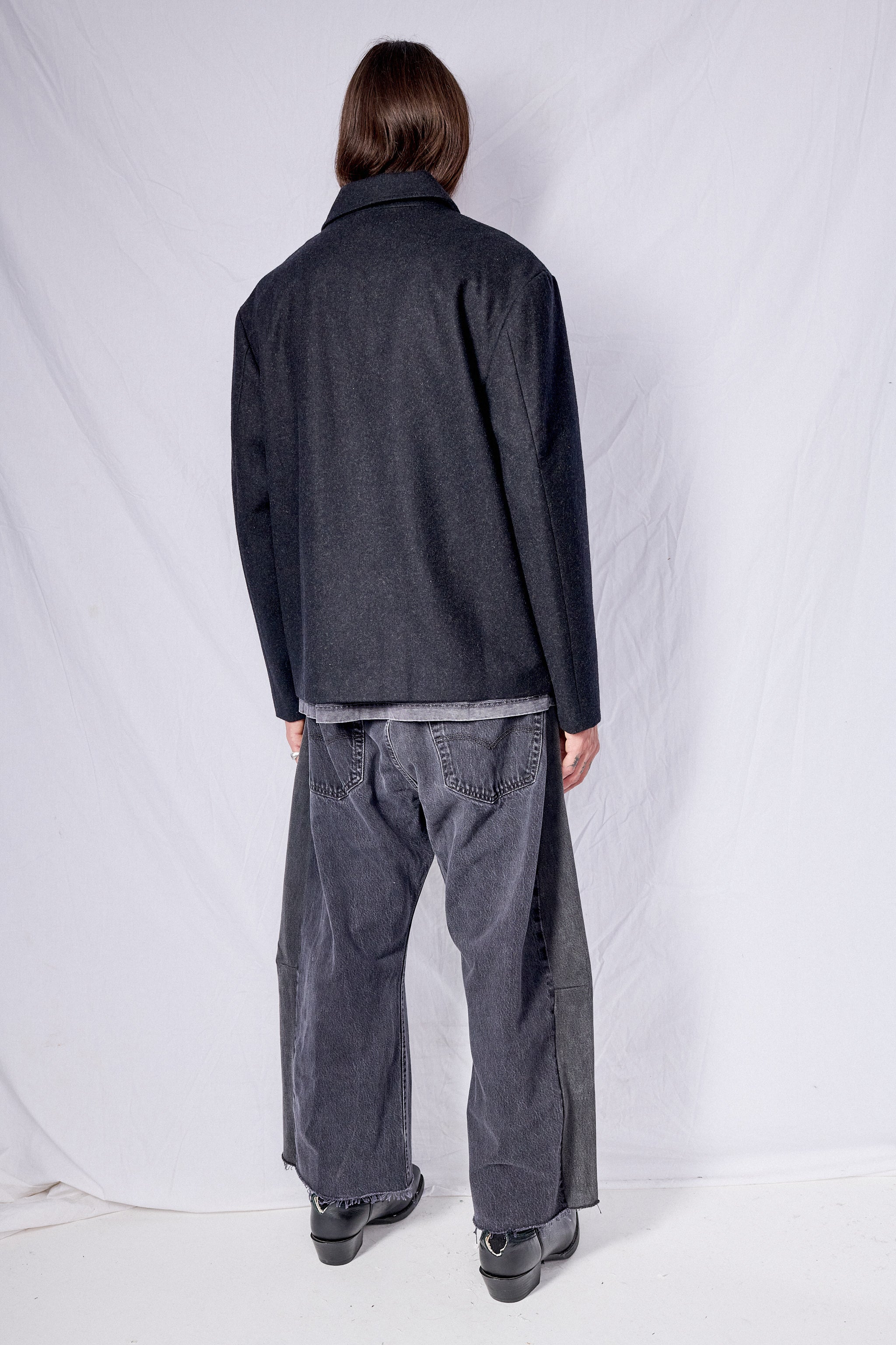 Charcoal Tab Jacket