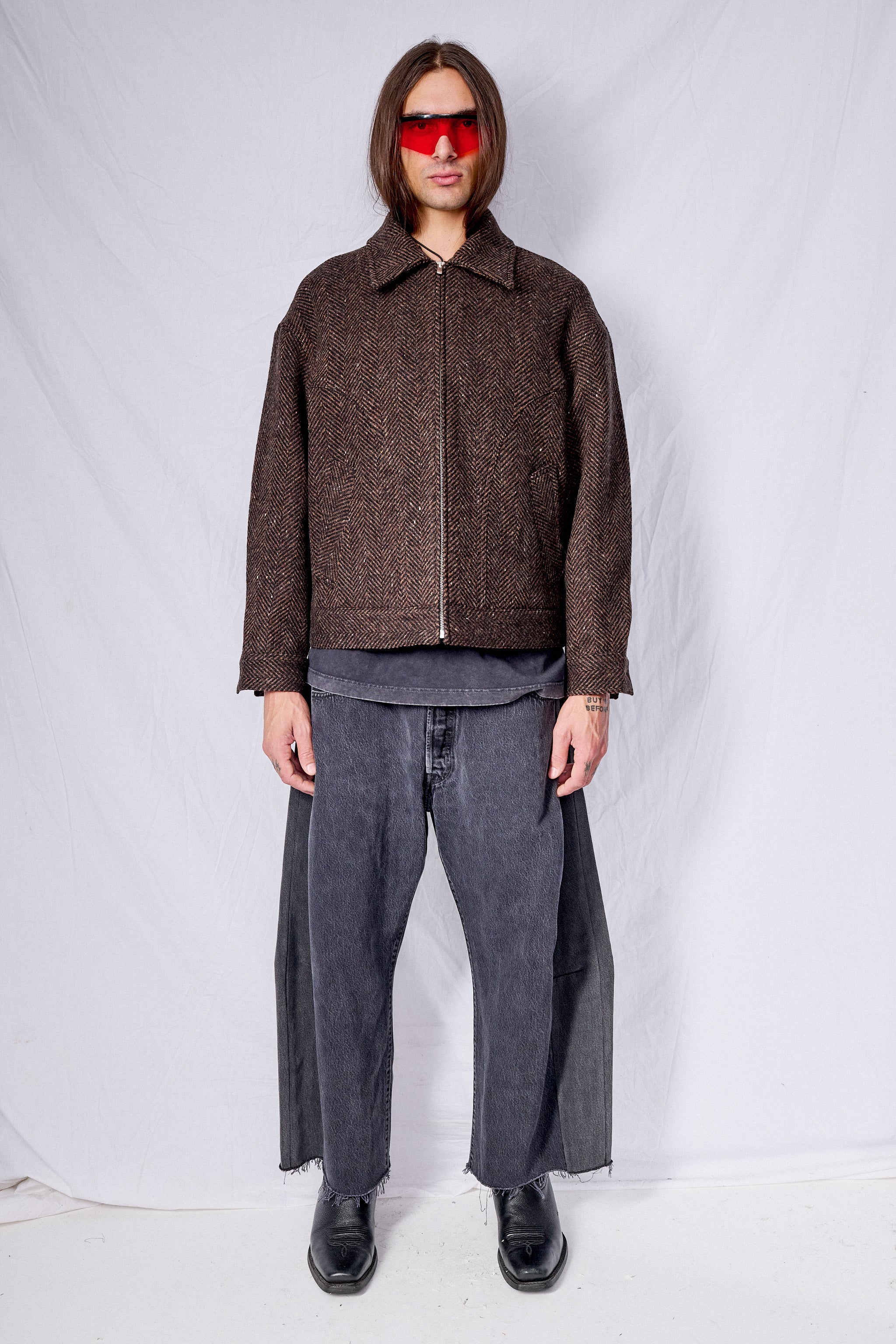 shiun HERRINGBONE W.B JACKET Mサイズ セットアップ shiun(シウン) ONLINE STORE / HERRINGBONE W.B JACKET