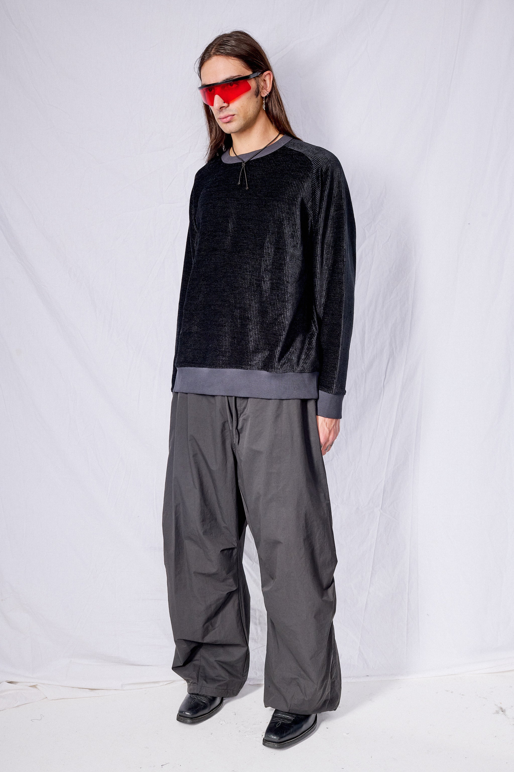 Black Almost Grown Sweatshirt