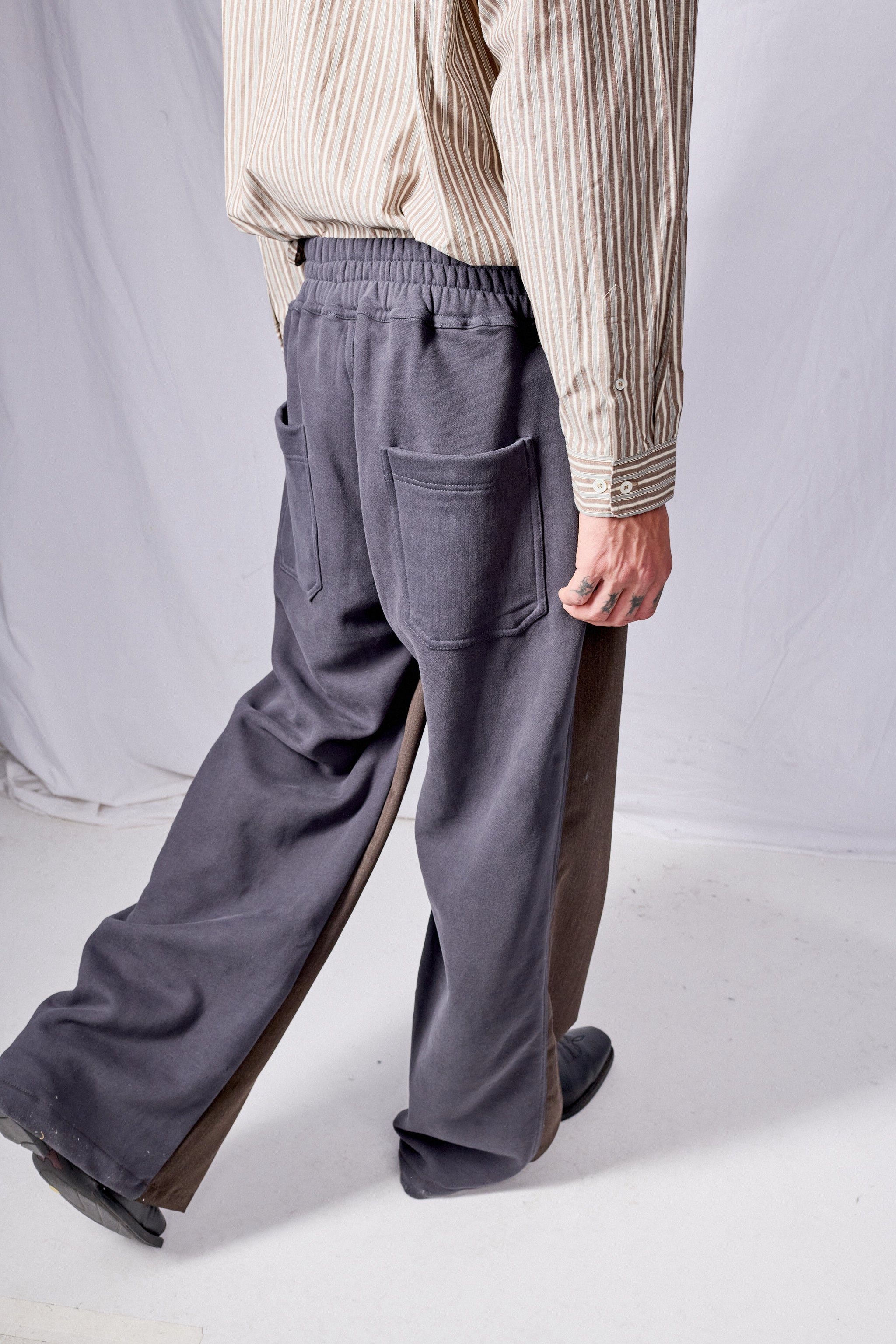 Brown Dual Sailor Lounge Trousers