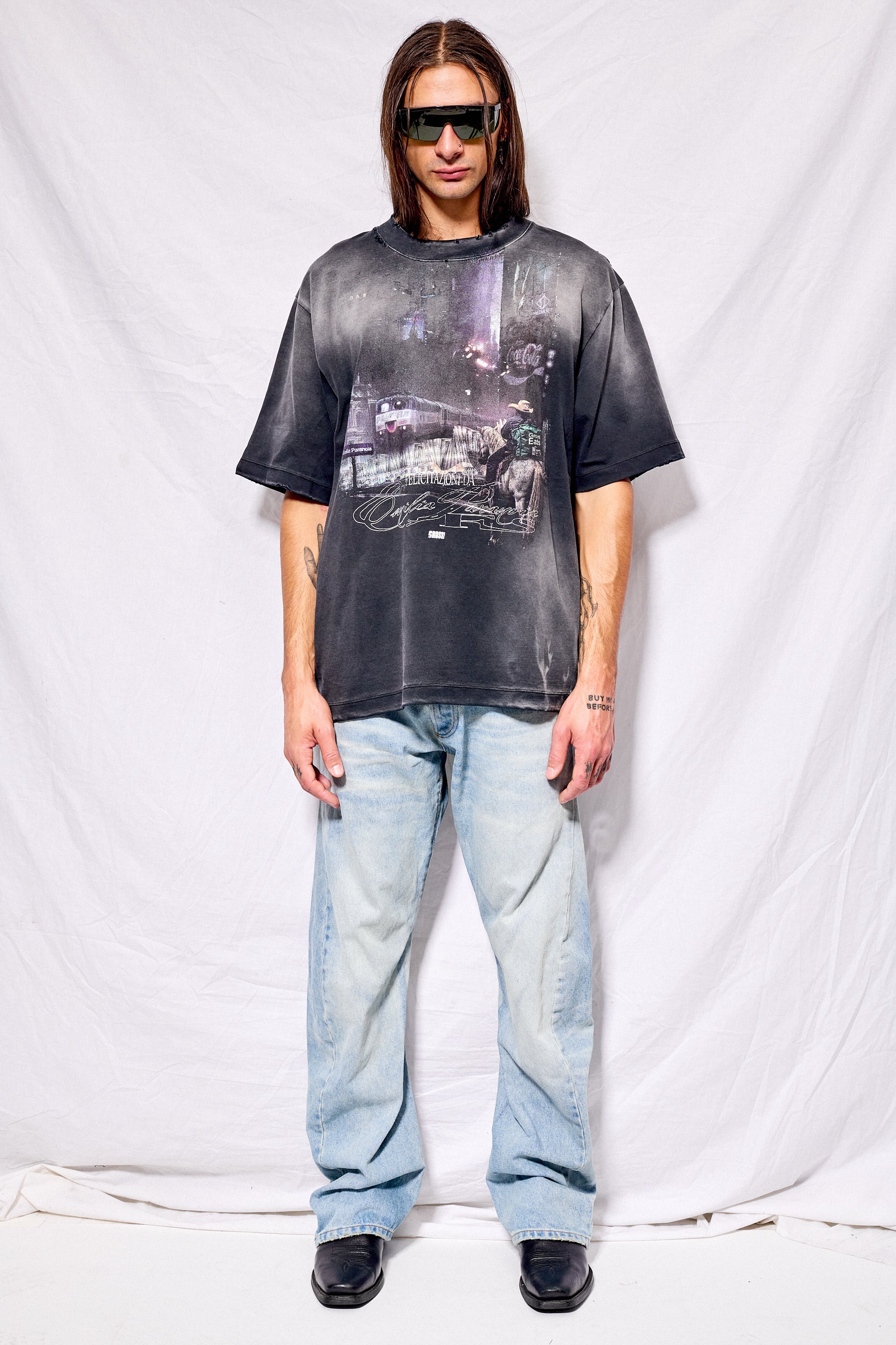 Black Emilia Paranoia Tee