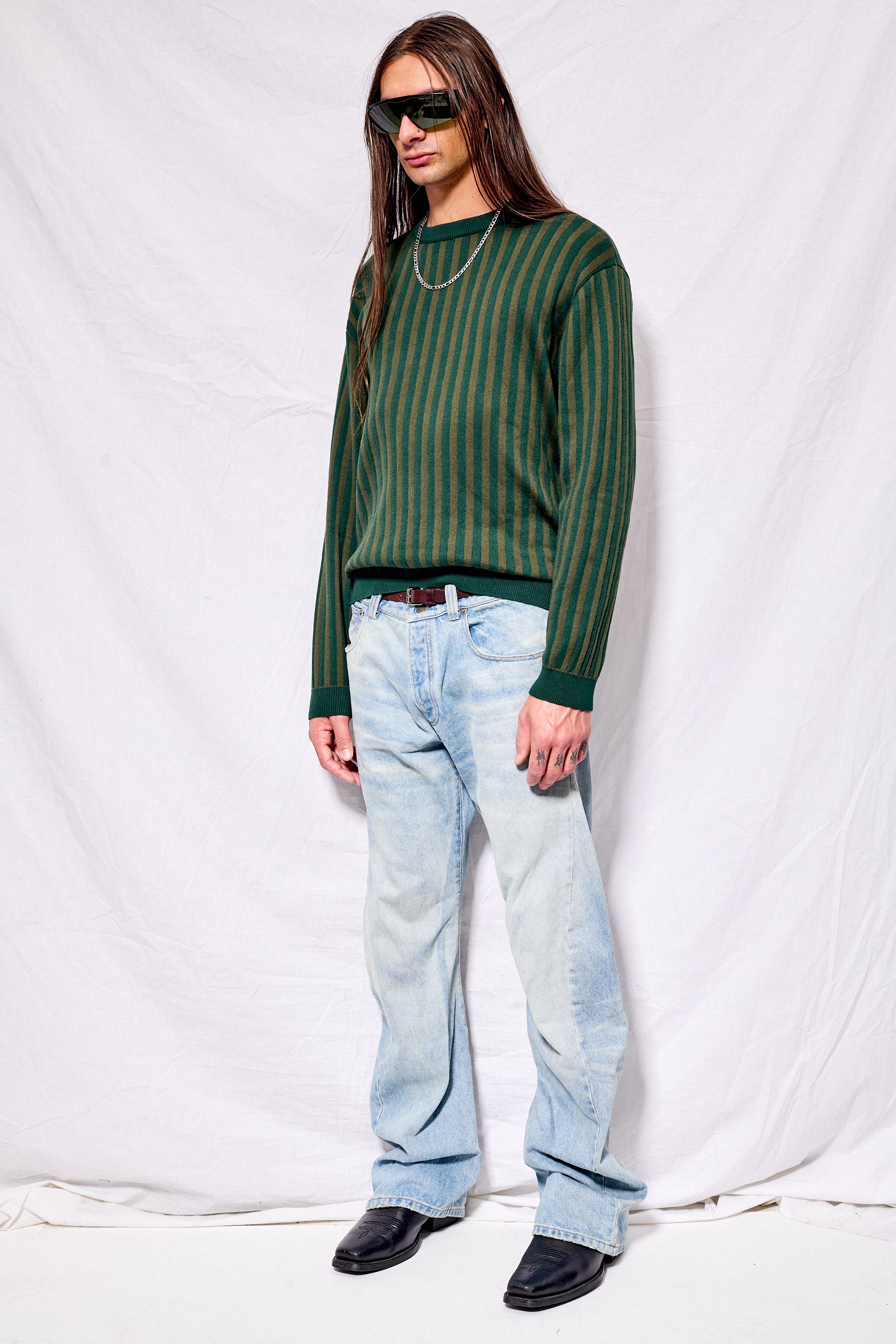 Evergreen Striped Float Long Sleeve