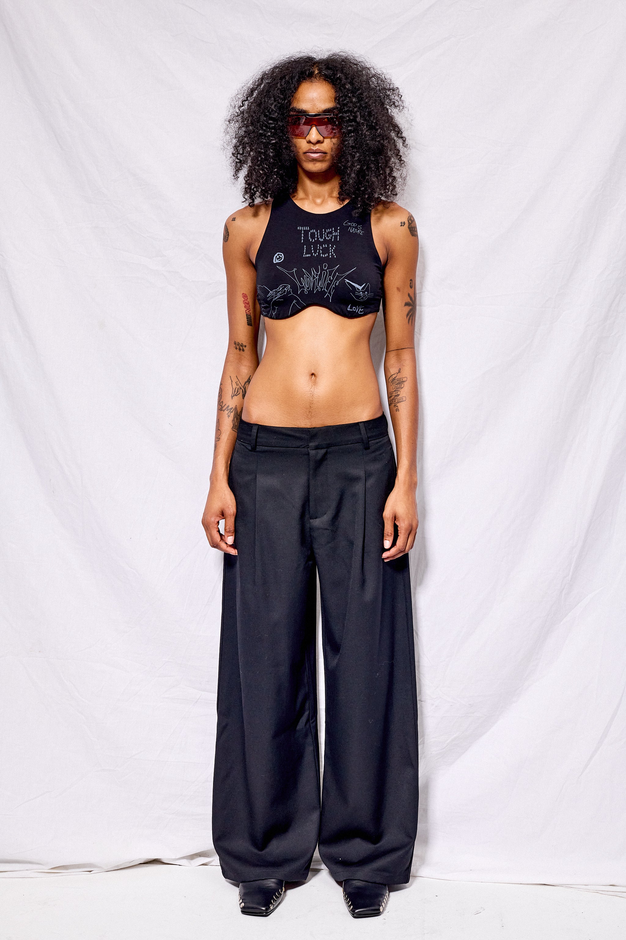 Black Top With Underwires
