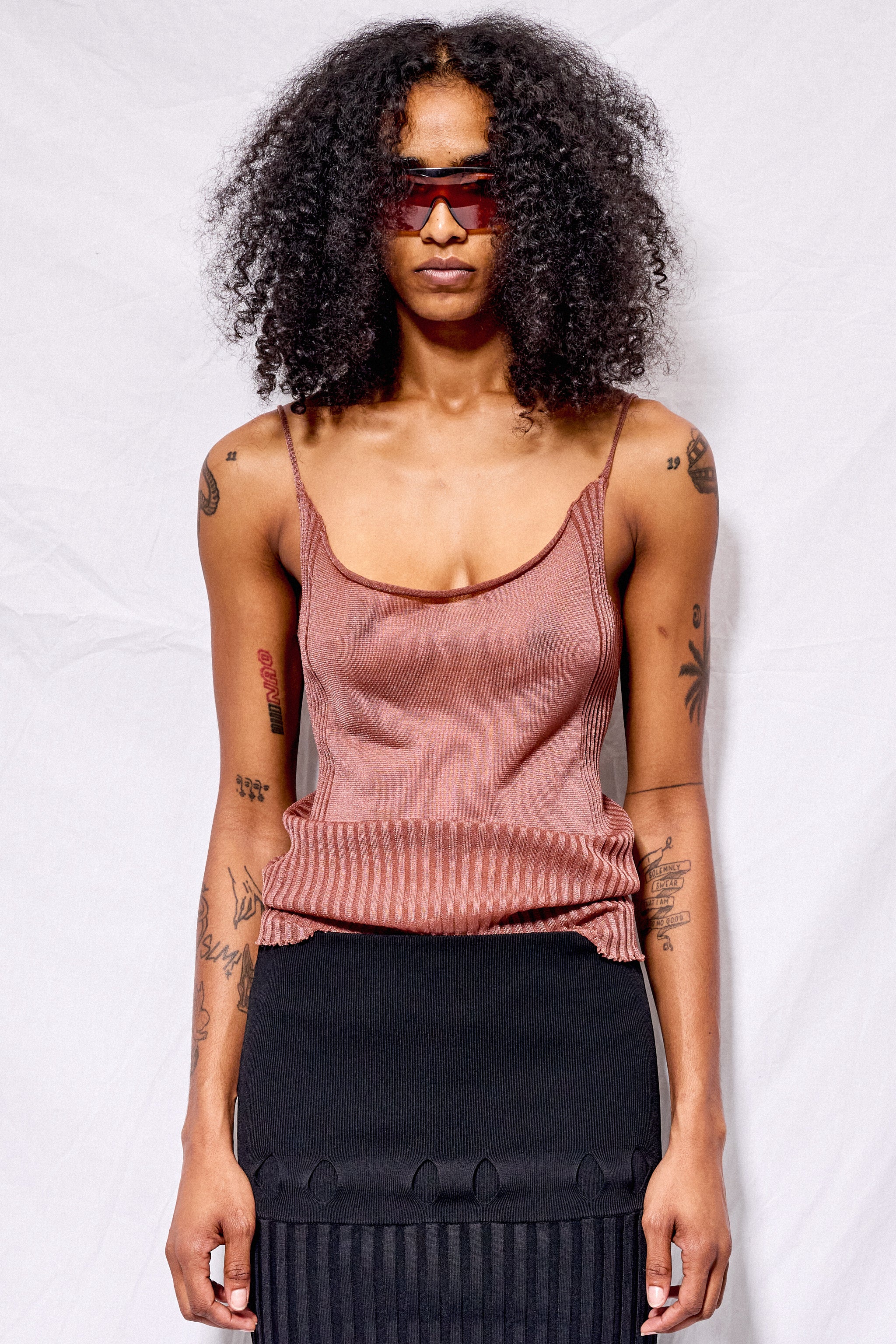 Burgundy Amanda Top