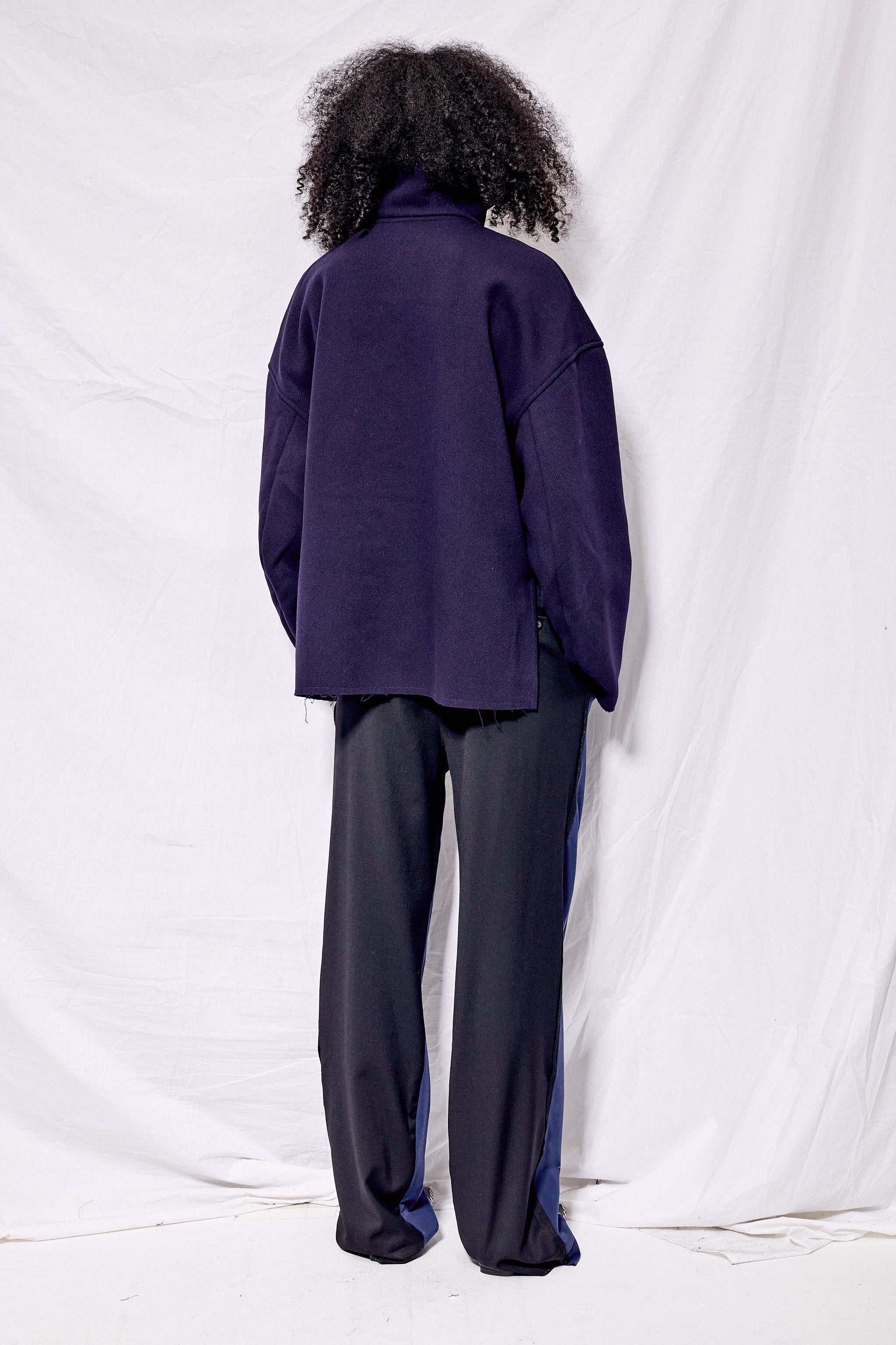Dark Blue Sool Boxy Sweatshirt