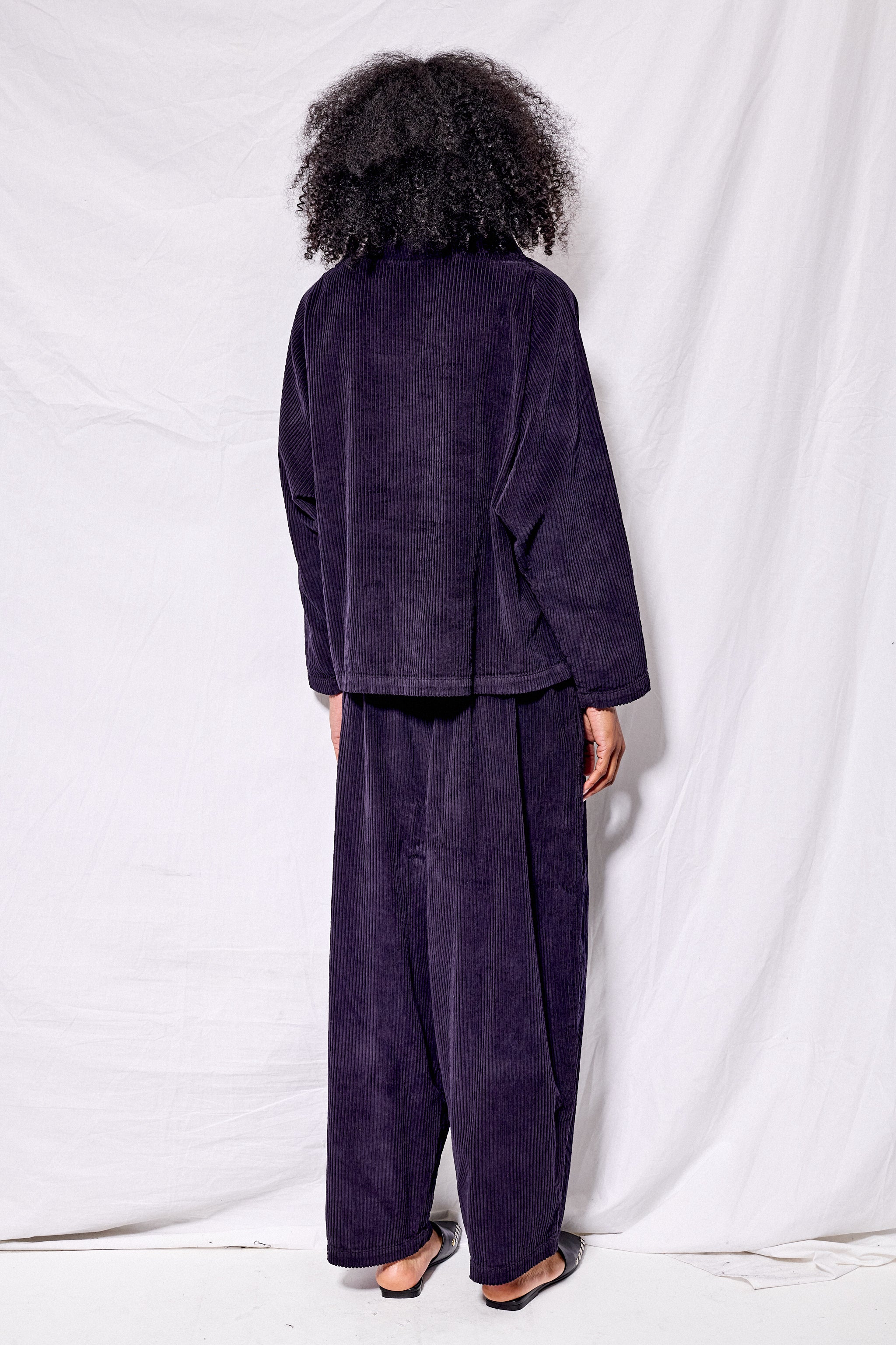 Dark Navy Wide Pants