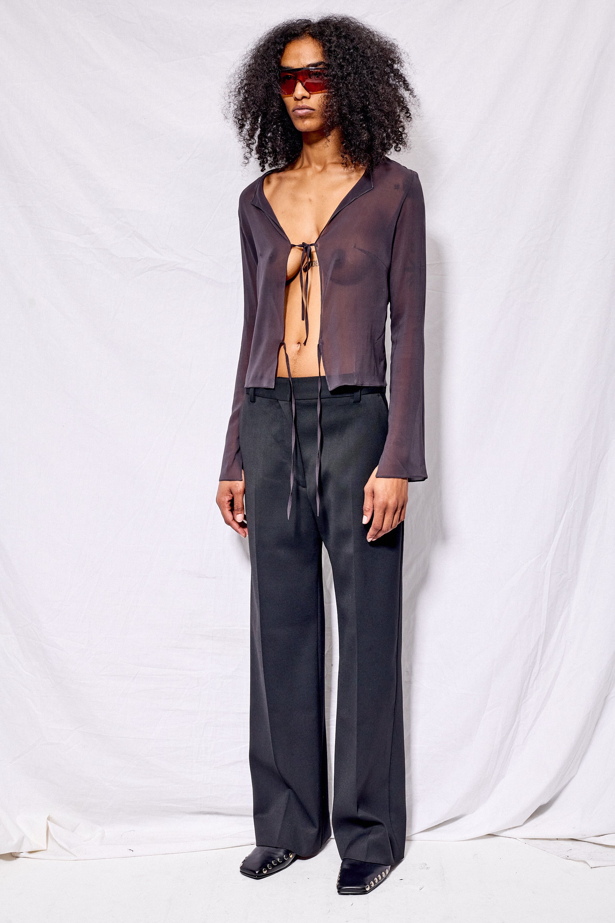 Black Straight Leg Pant