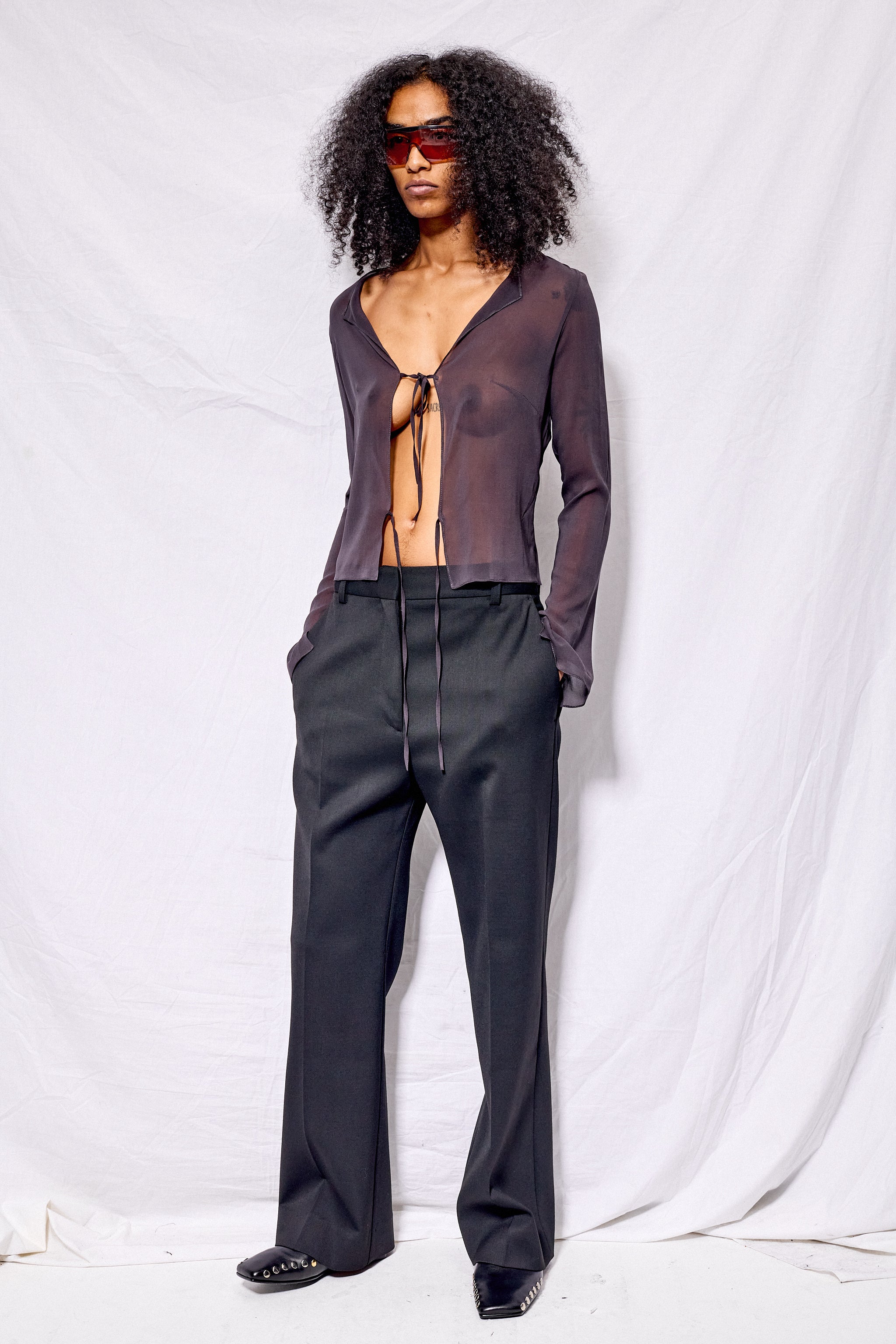Black Straight Leg Pant