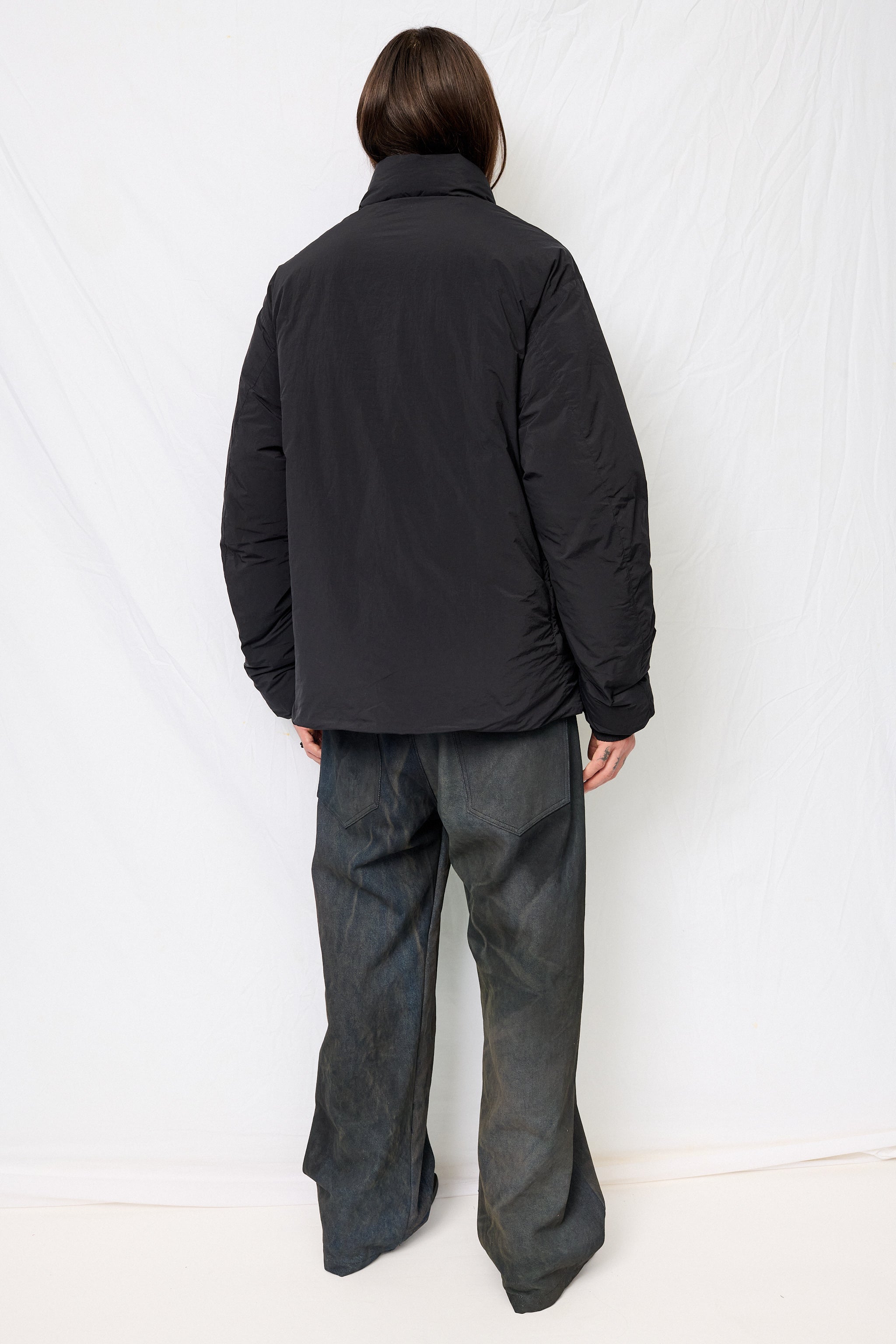 Black Garment Dye Down JK