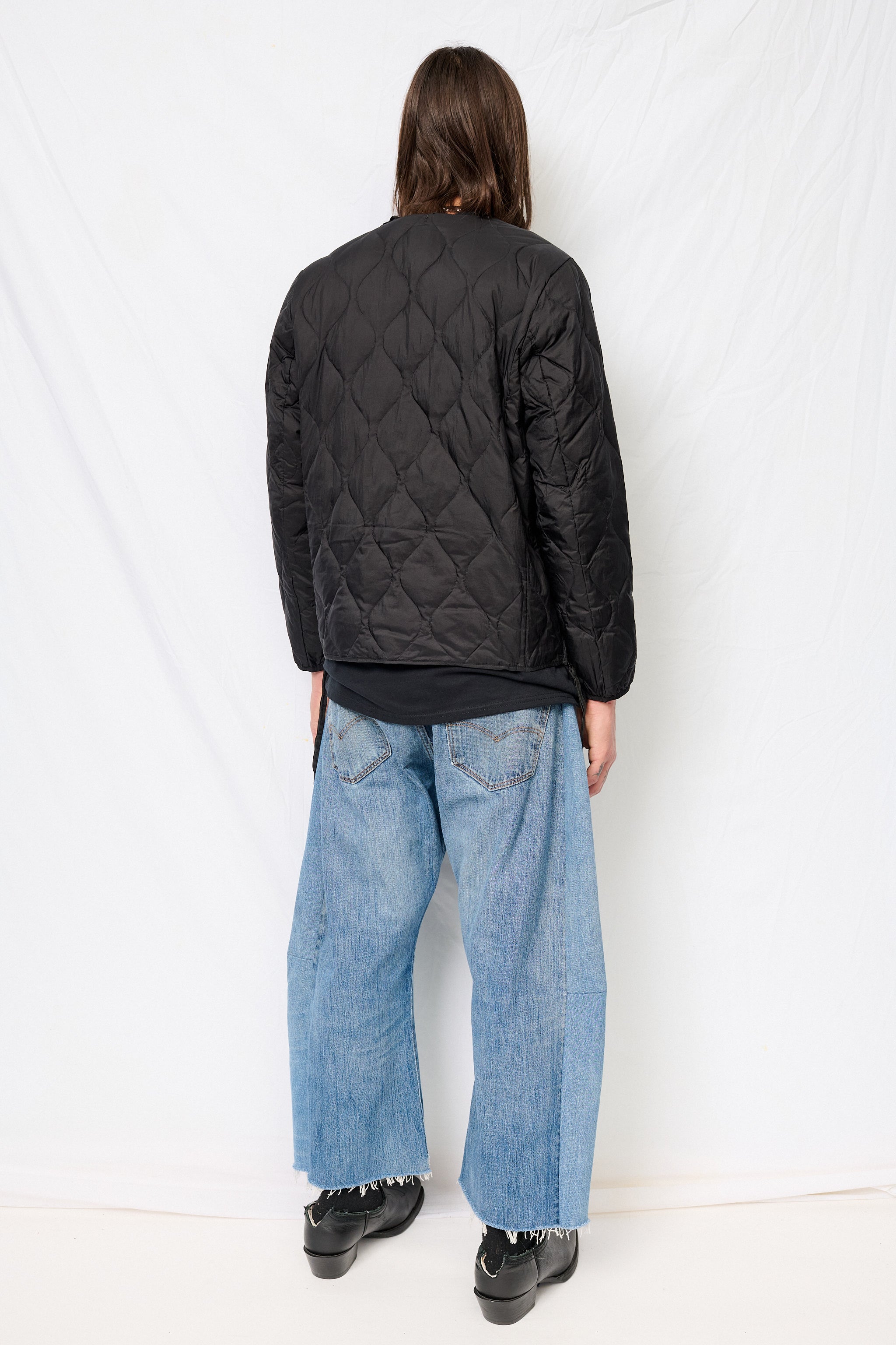 Black 25-Taion by F/CE. Packable Inner Down JK