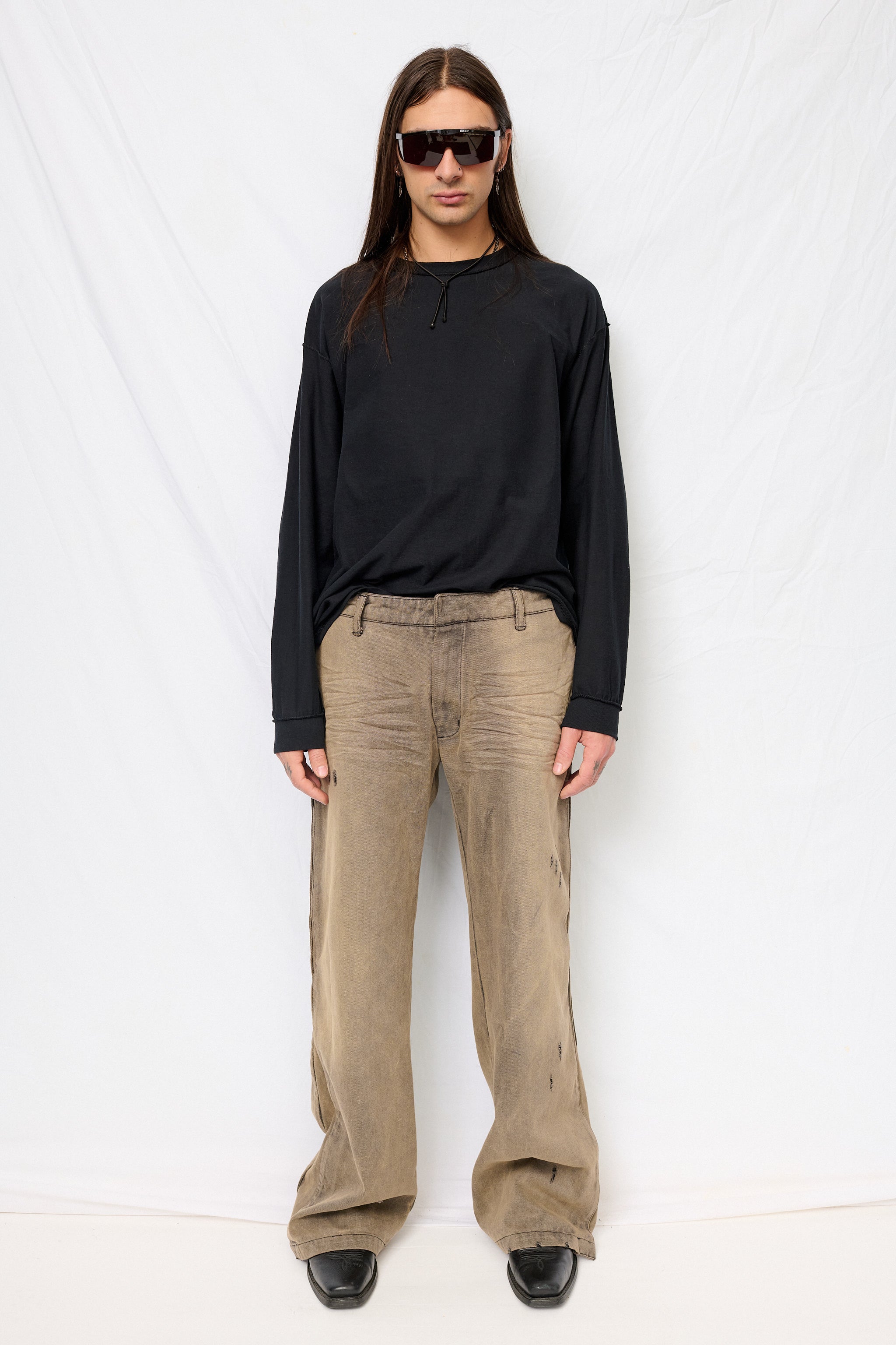 Gray Para Siempre Pants