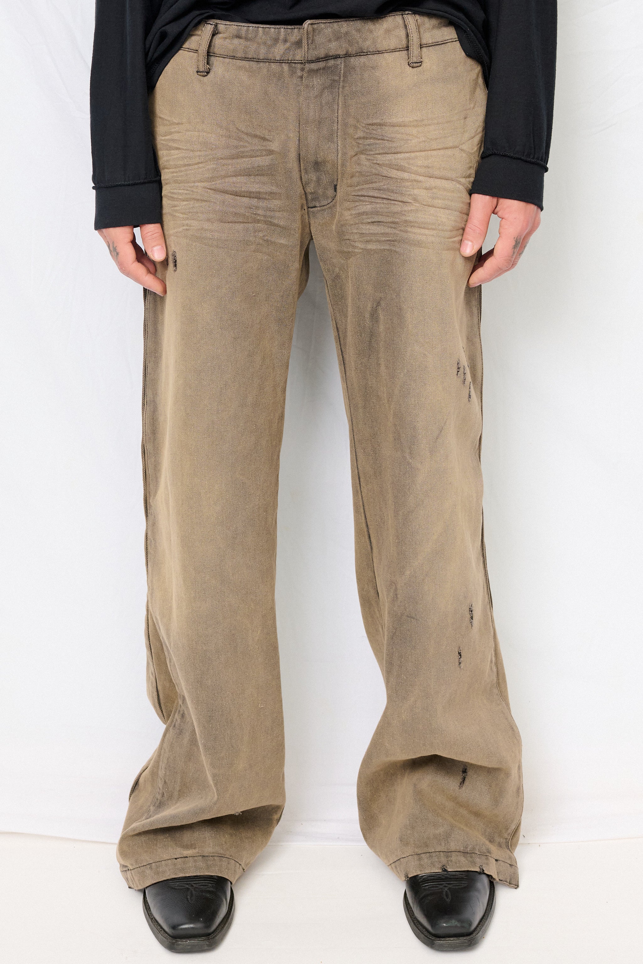 Gray Para Siempre Pants