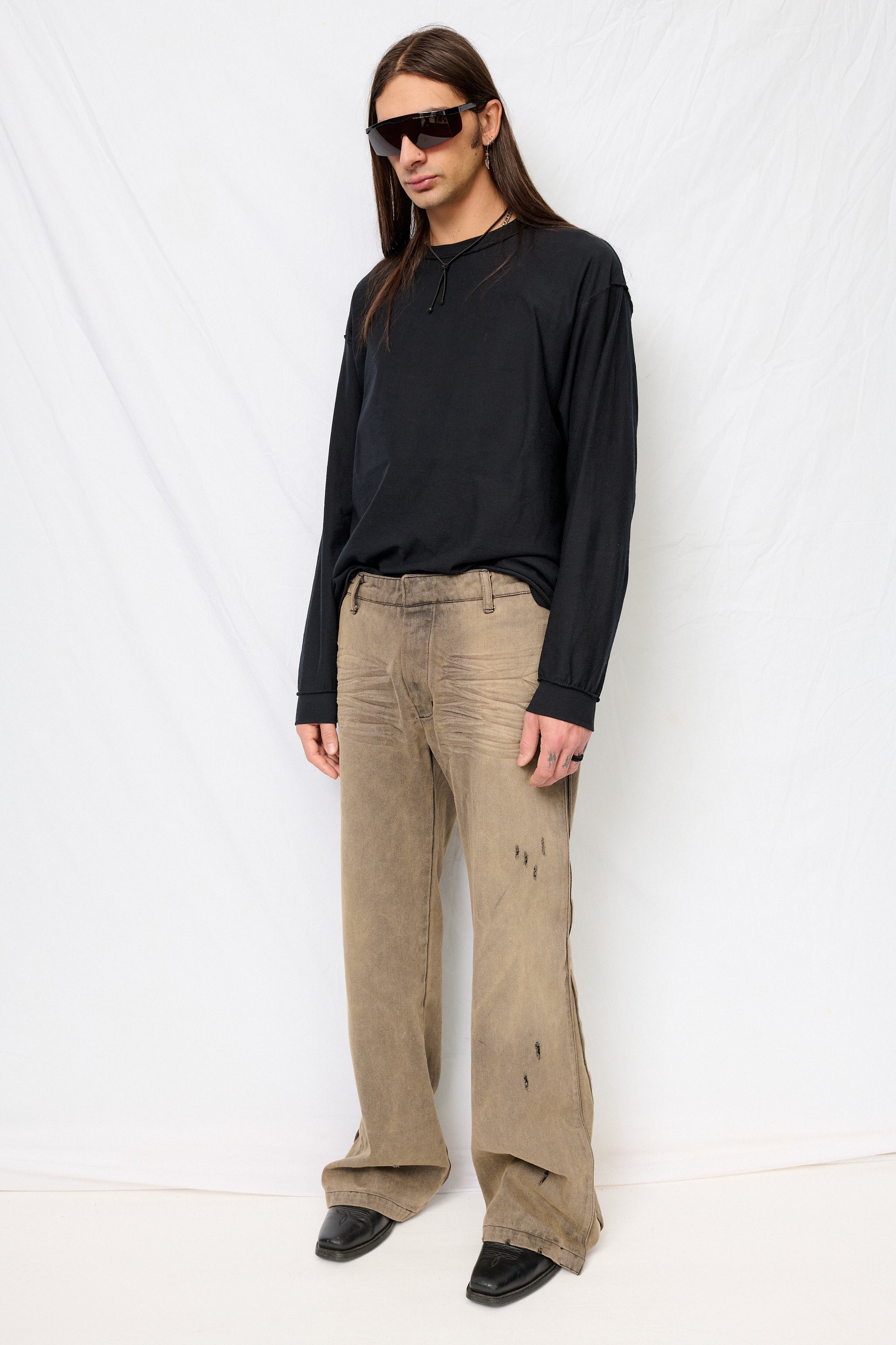 Gray Para Siempre Pants