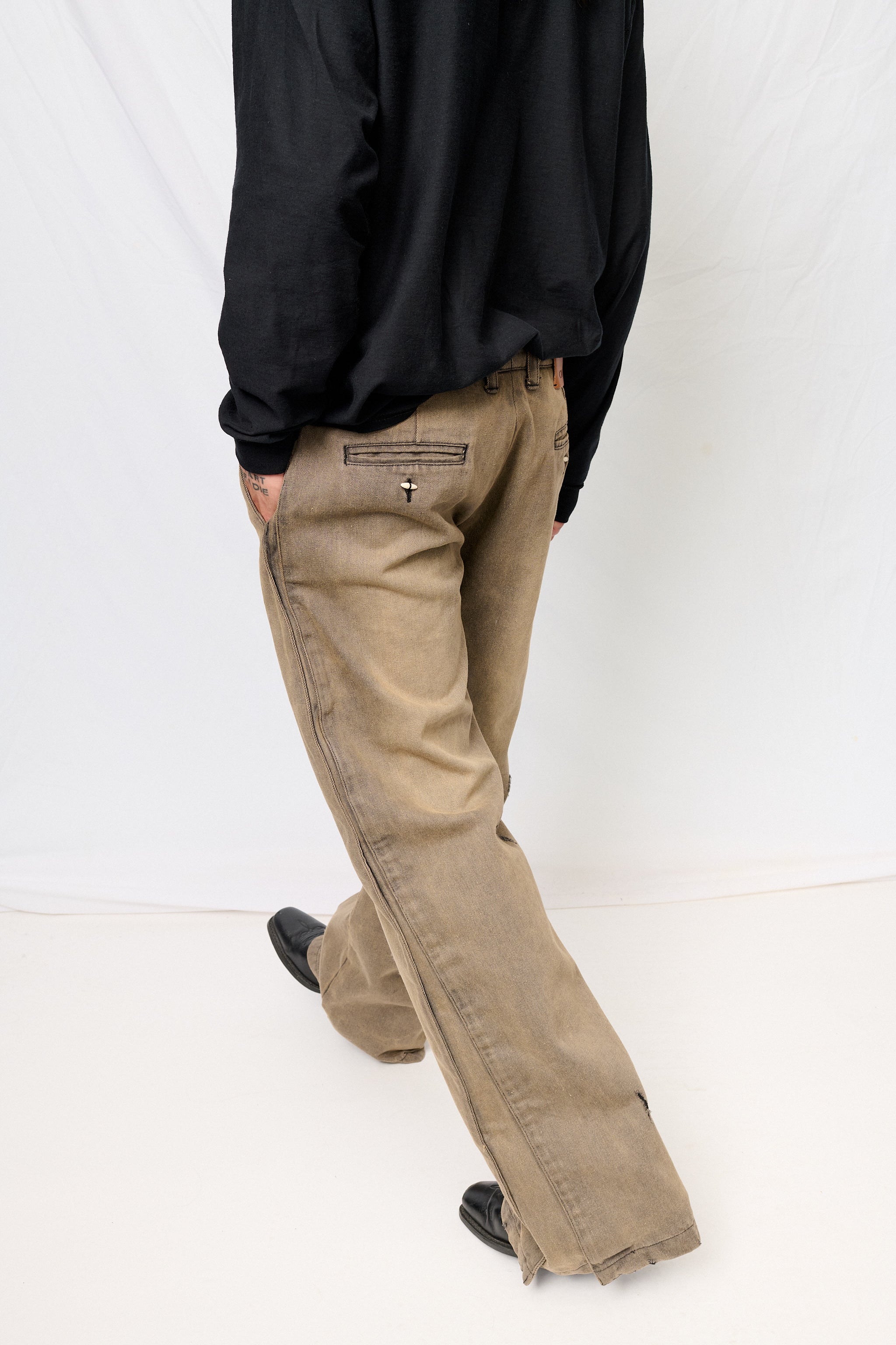 Gray Para Siempre Pants