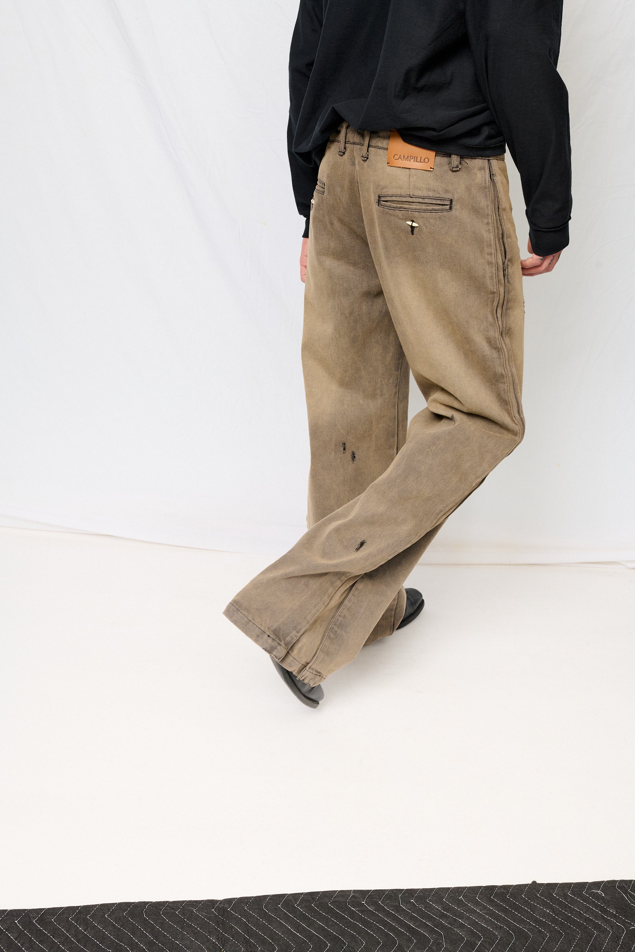 Gray Para Siempre Pants