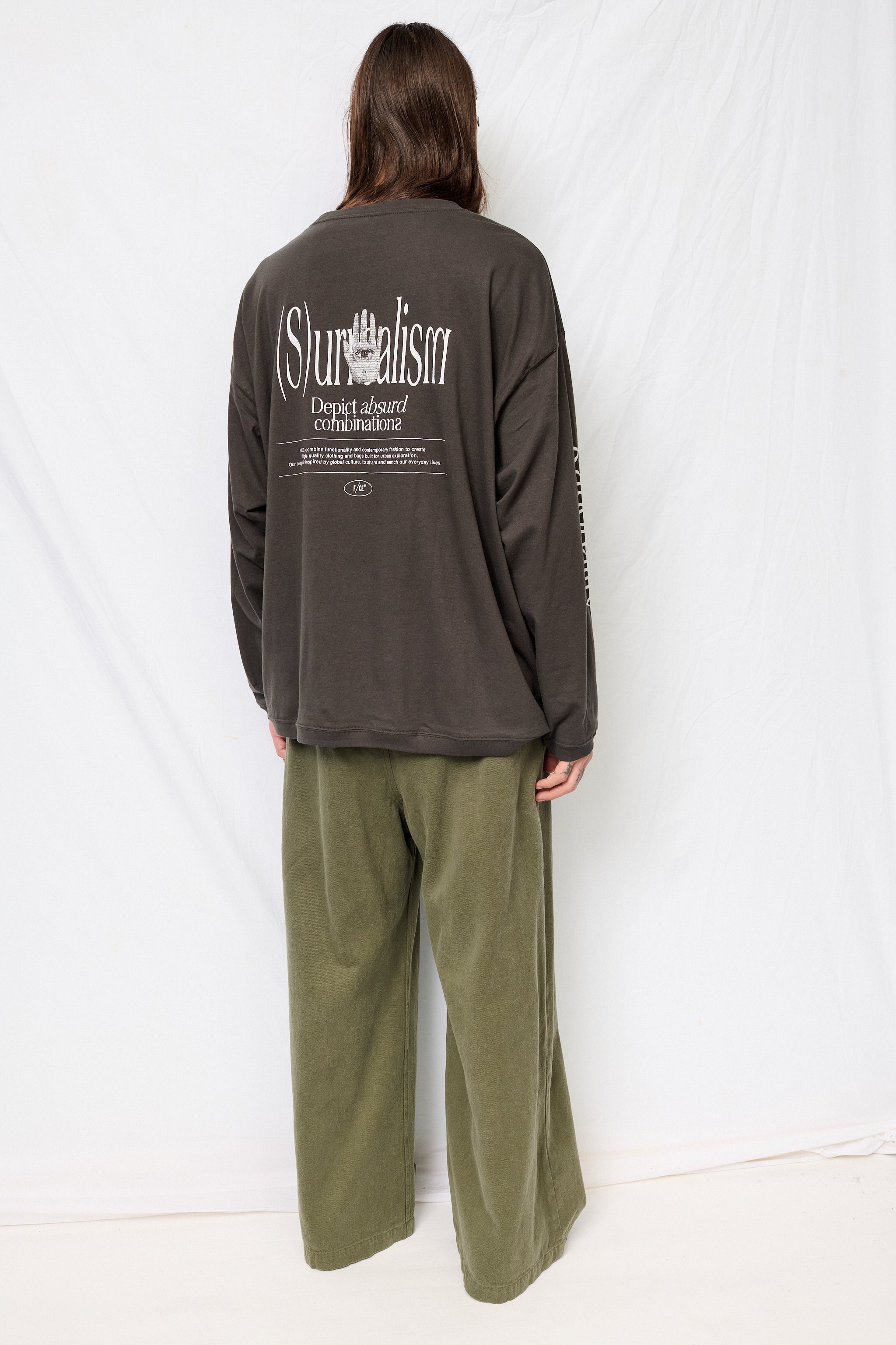 Charcoal Hidden Identity by M. Enomoto Long Sleeve Type-A