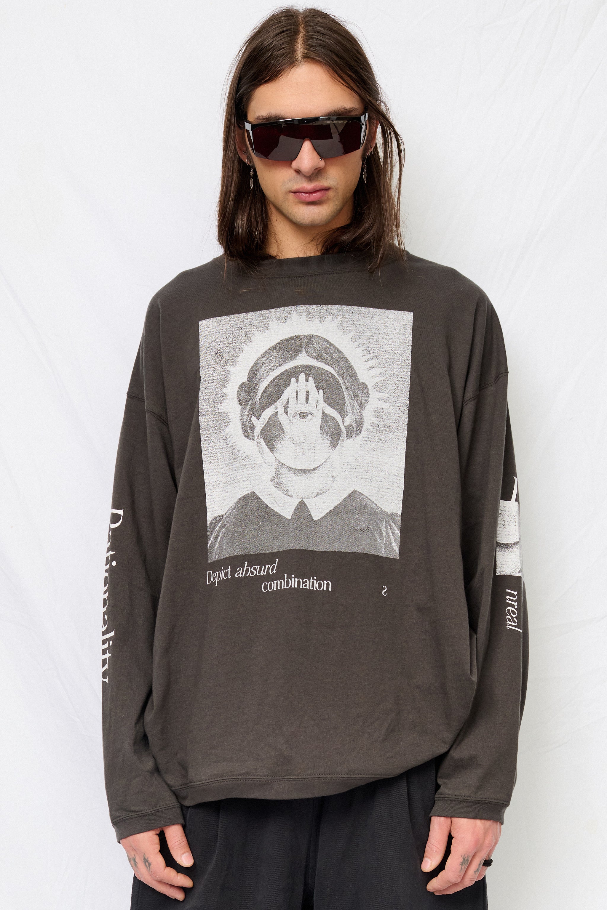 Charcoal Hidden Identity by M. Enomoto Long Sleeve Type-A