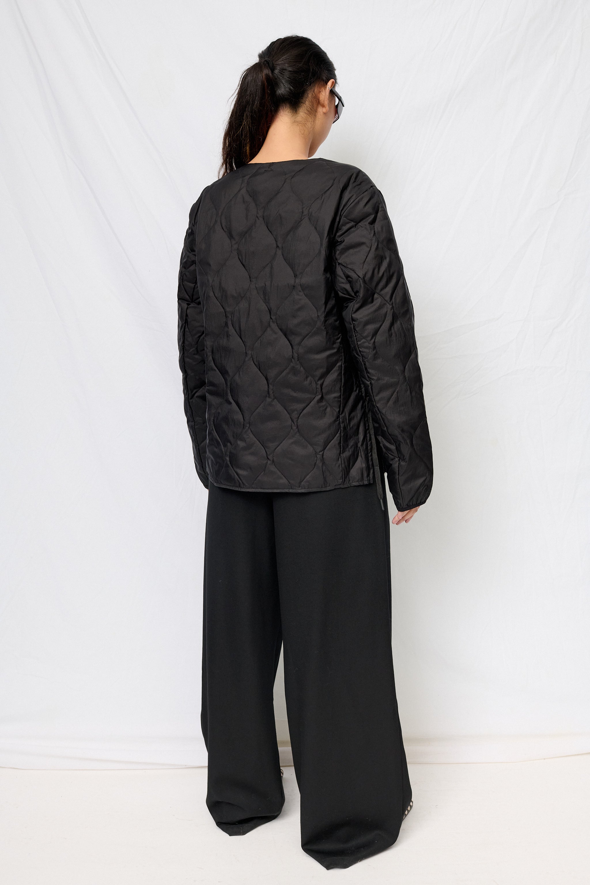 Black 25-Taion by F/CE. Packable Inner Down JK