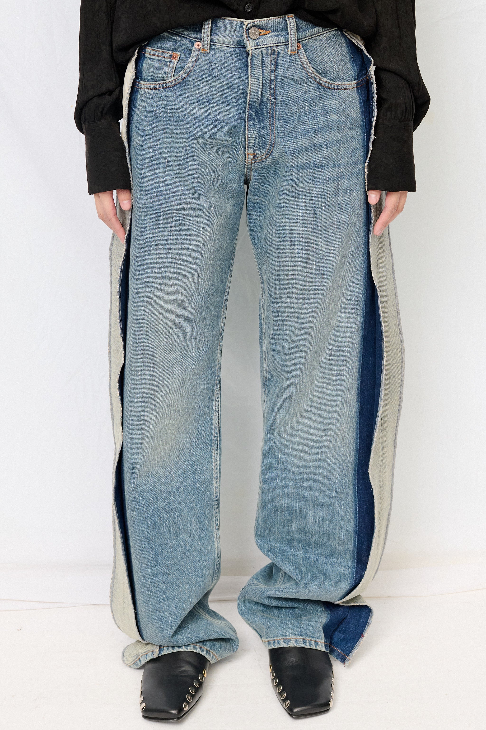 Blue 5 Pocket Pant