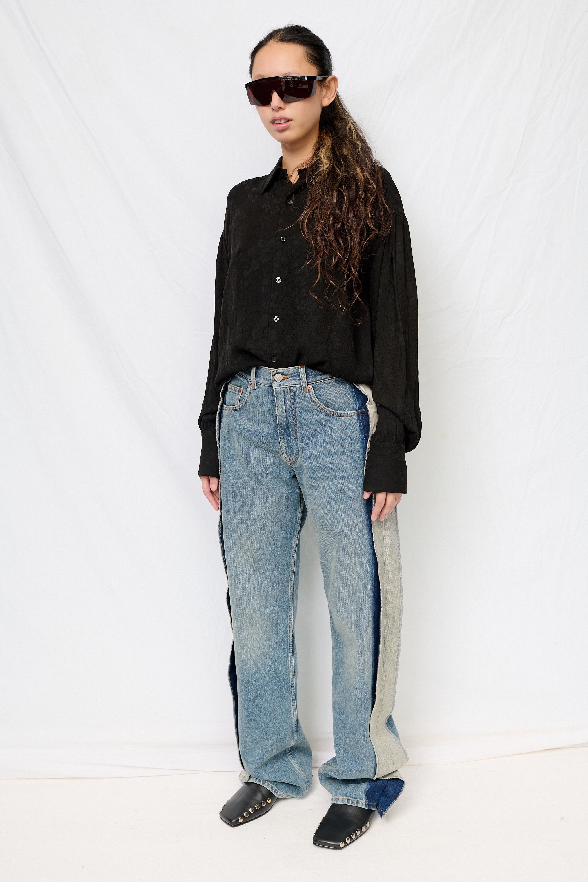 Blue 5 Pocket Pant