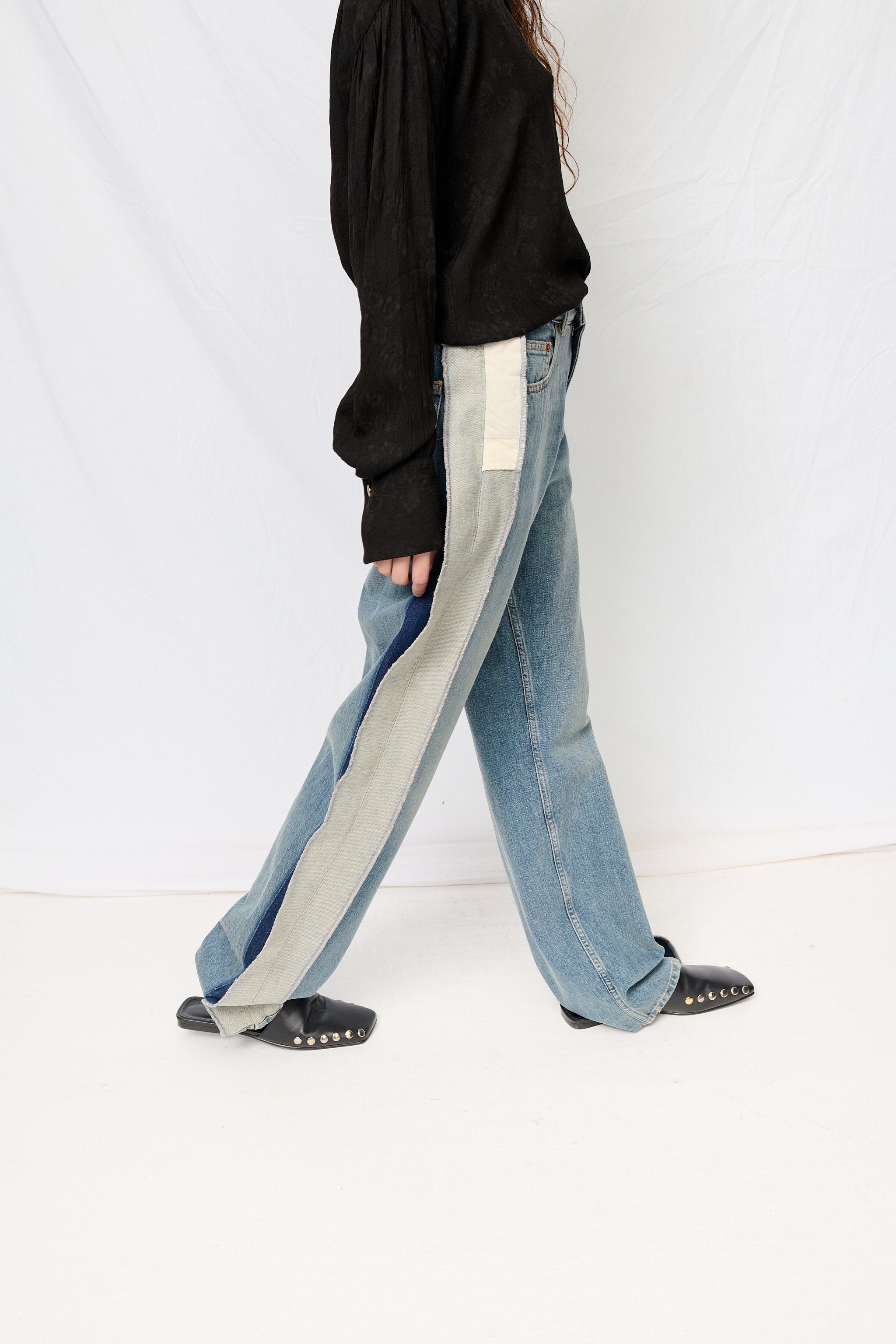 Blue 5 Pocket Pant