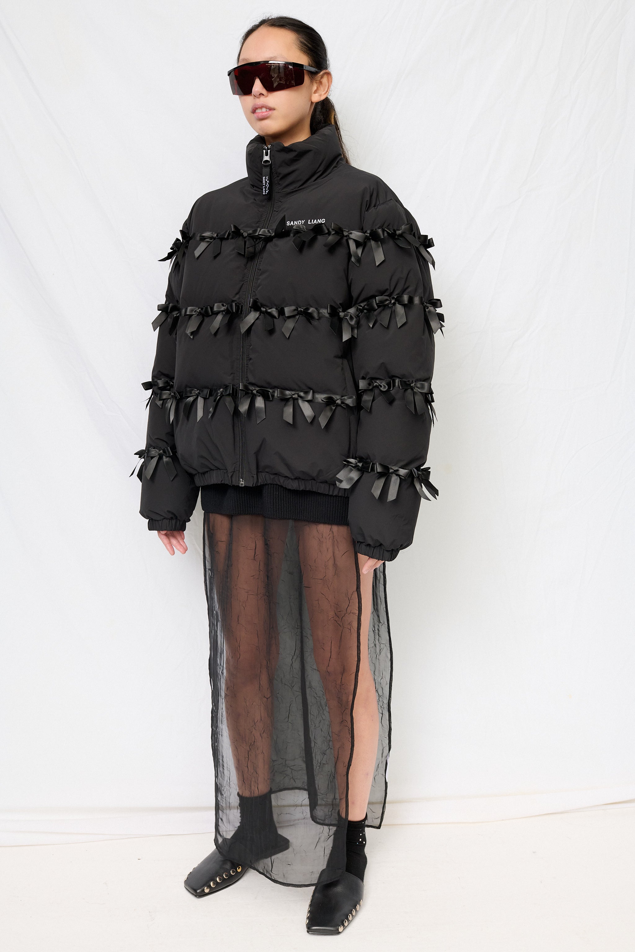 Black Present Puffer