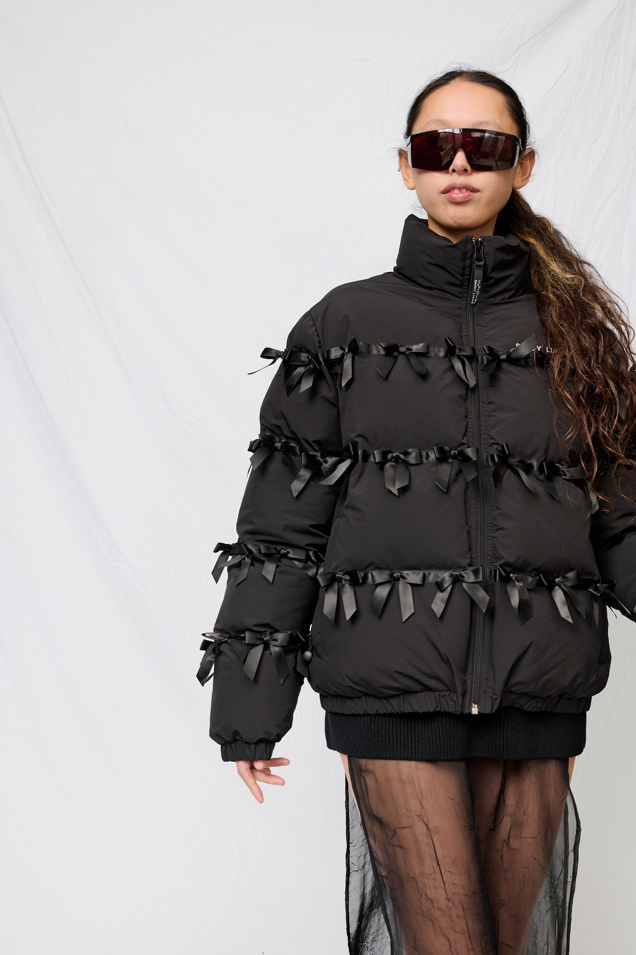 Black Present Puffer