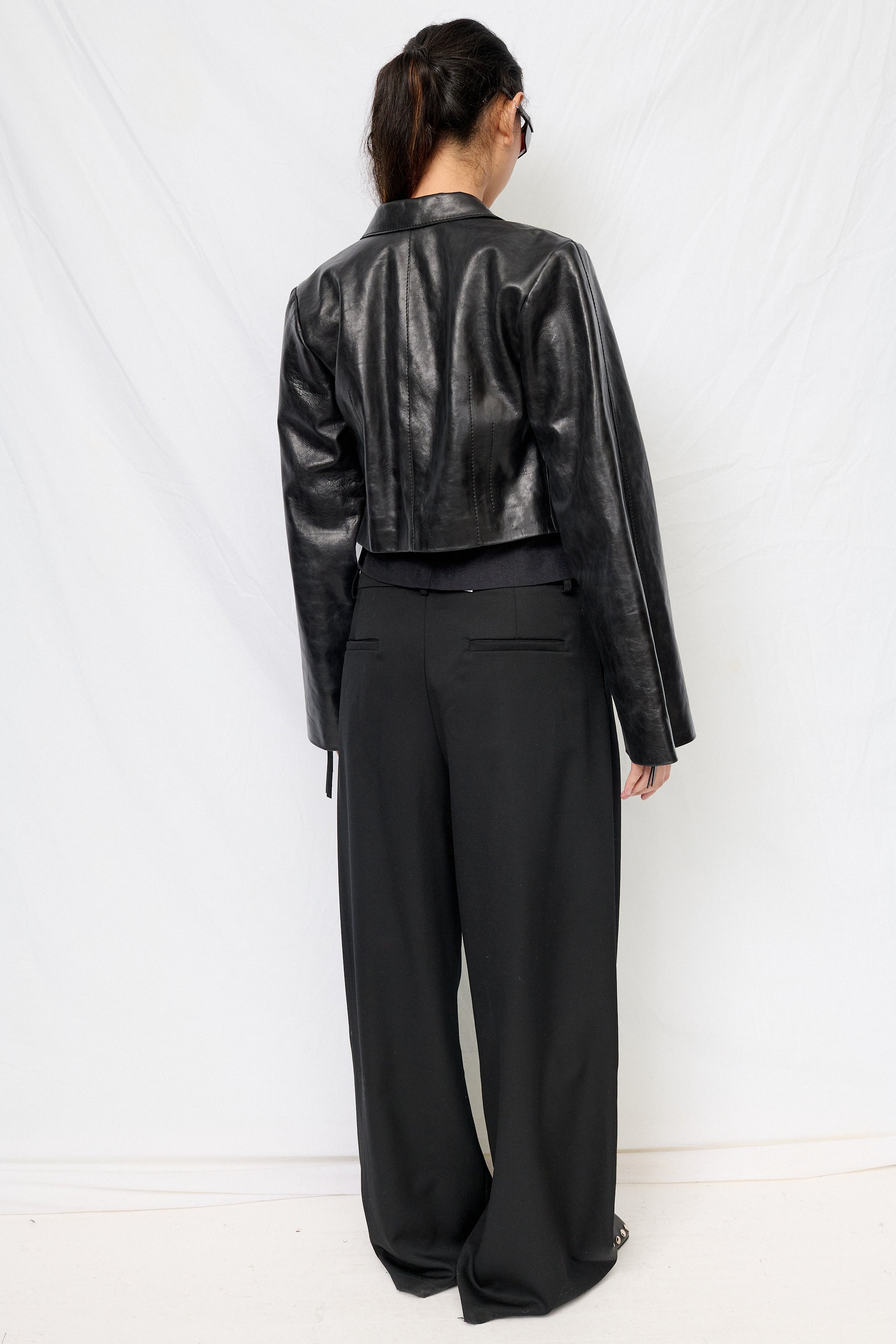 Black Kamen Leather Jacket