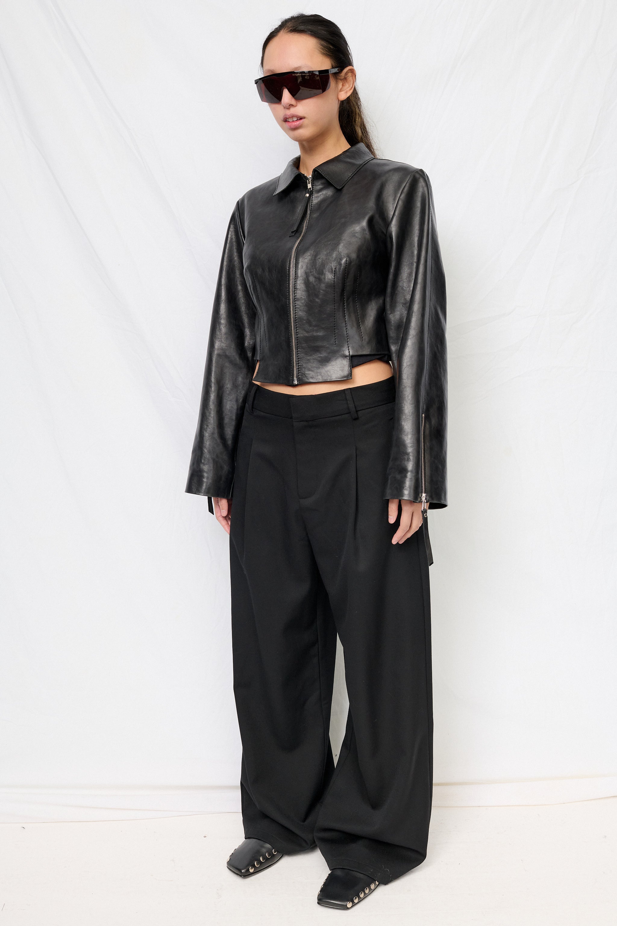 Black Kamen Leather Jacket