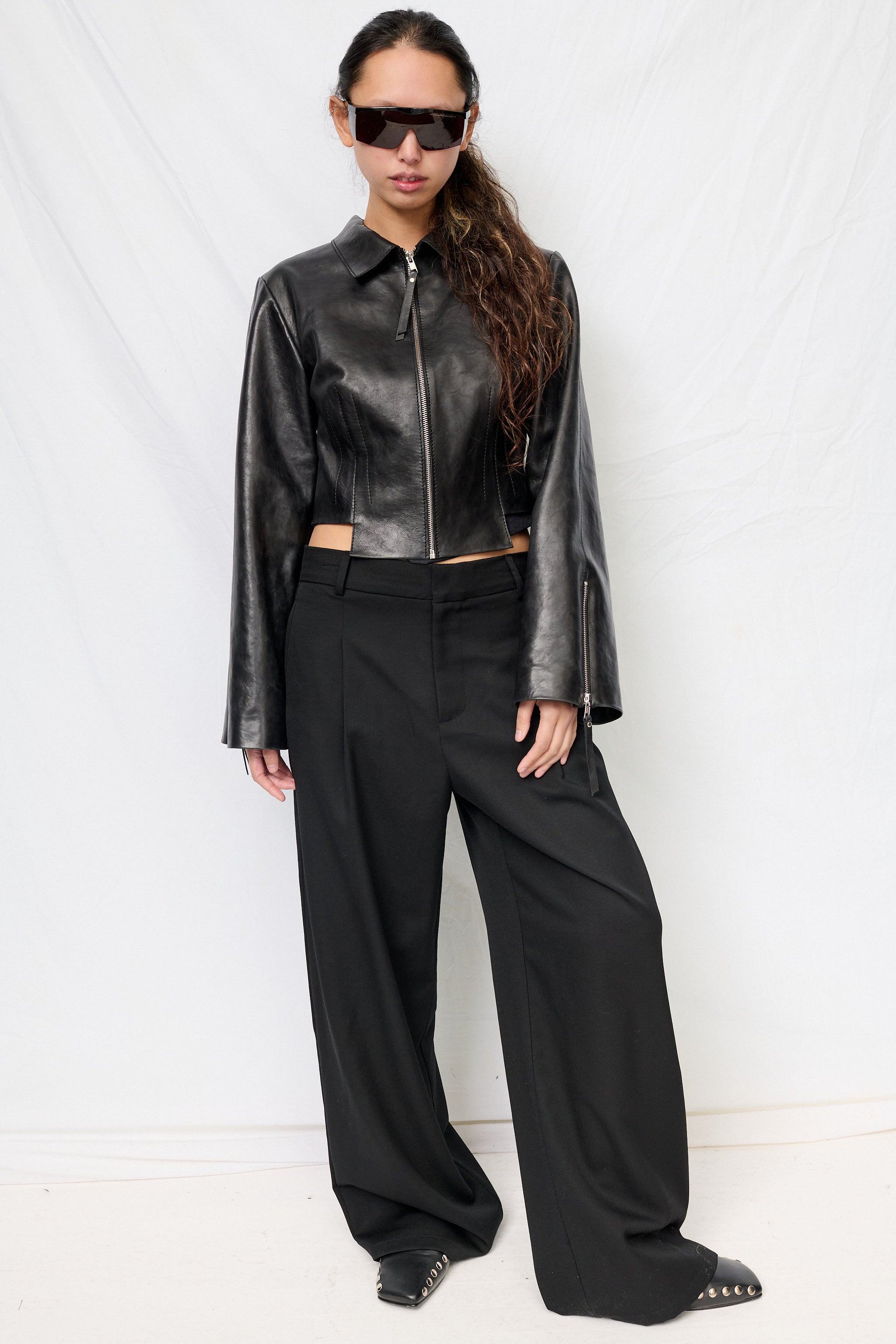 Black Kamen Leather Jacket