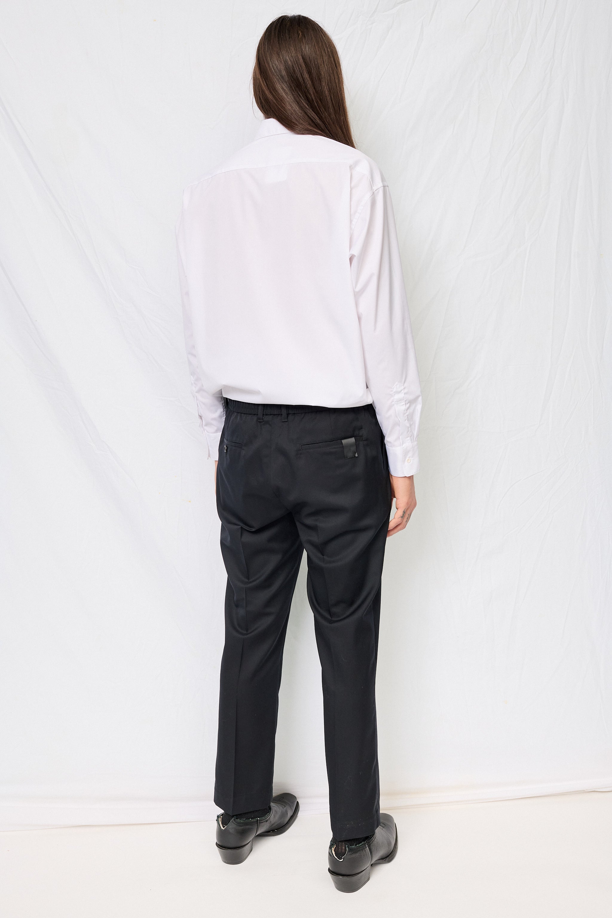 Black Tapered Pants