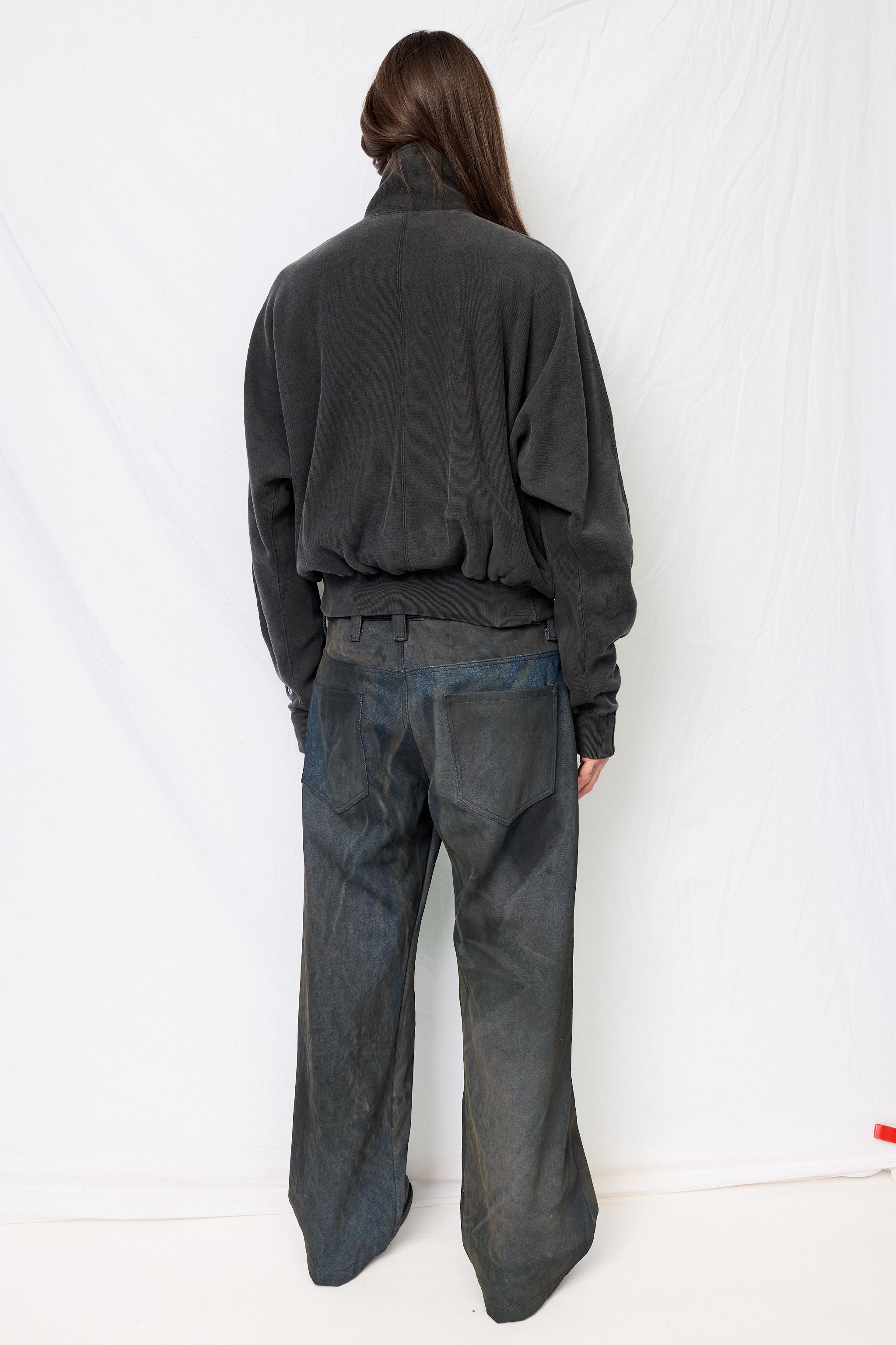 Dirty Indigo Denim Twist Jean