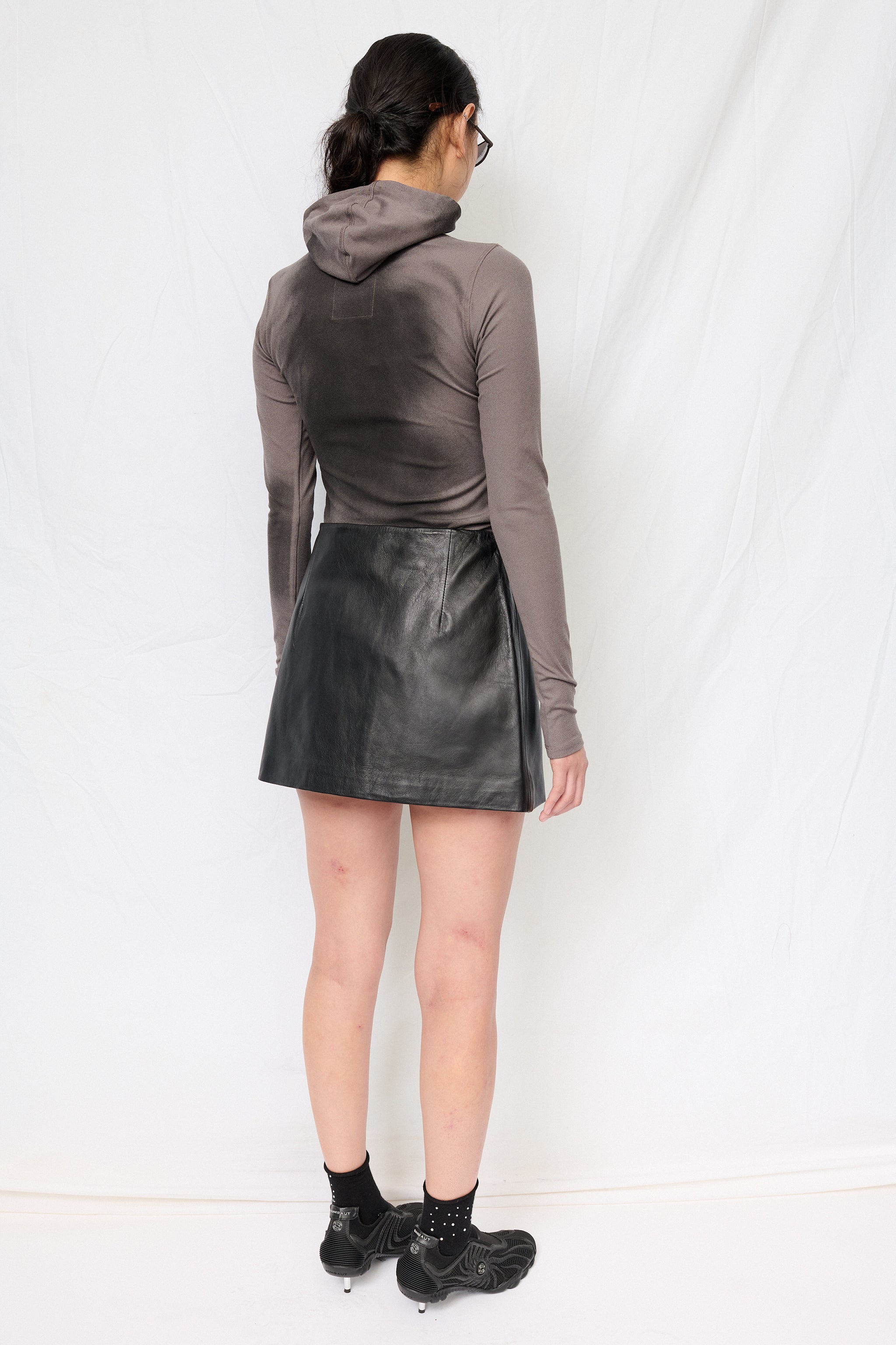 Black Sheep Nappa Fireman Mini Skirt