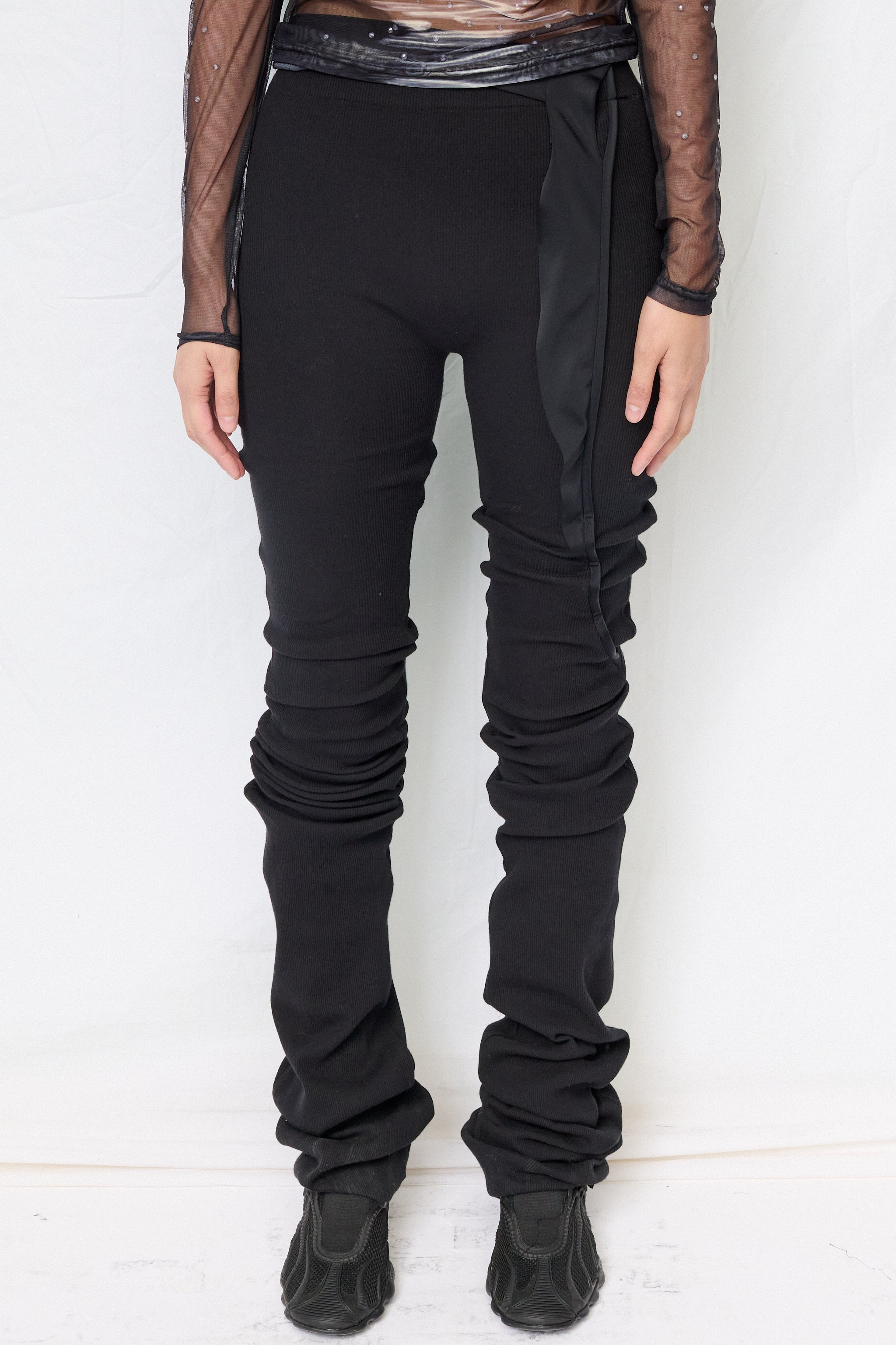 Black Drape Lounge Pants