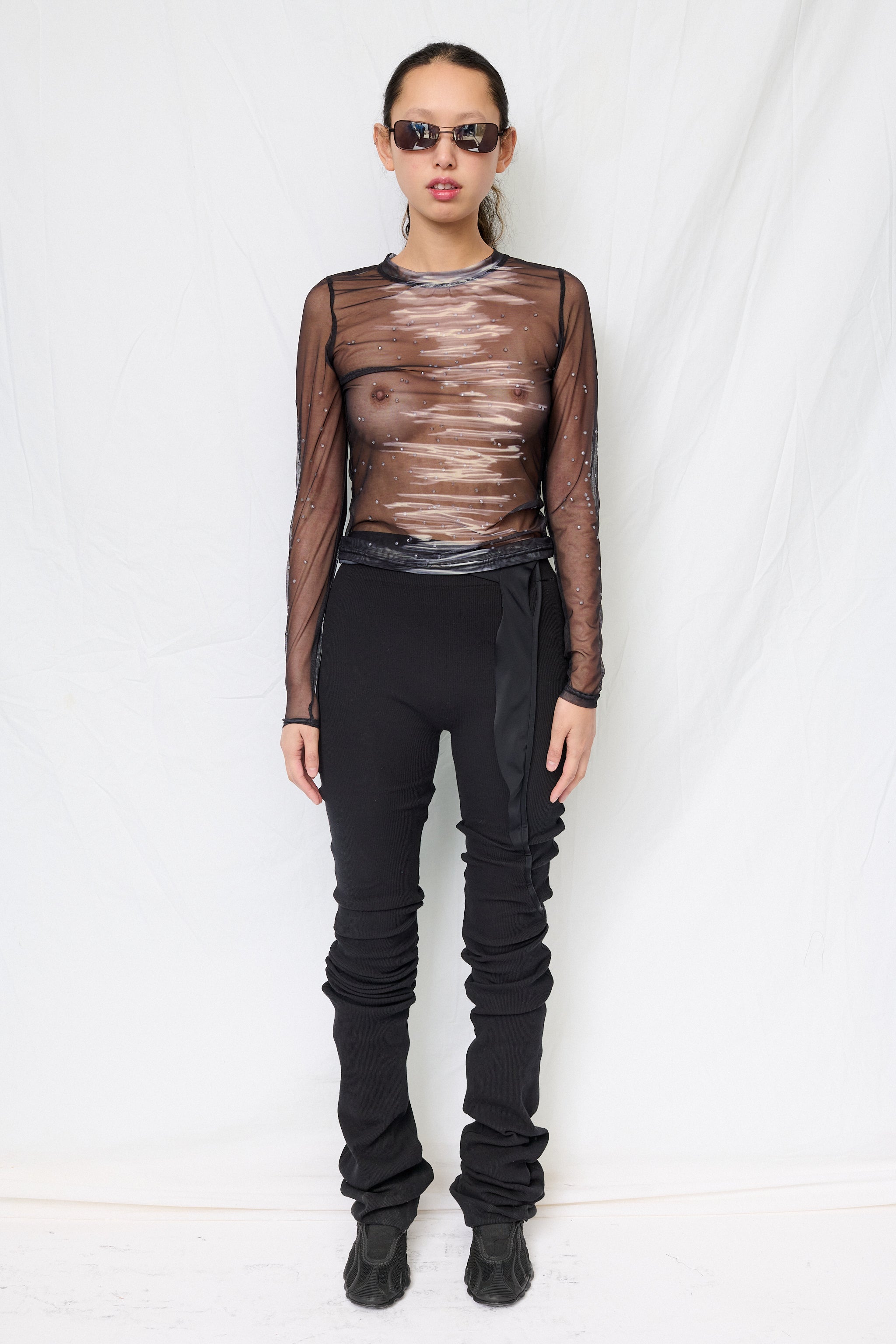 Black Drape Lounge Pants