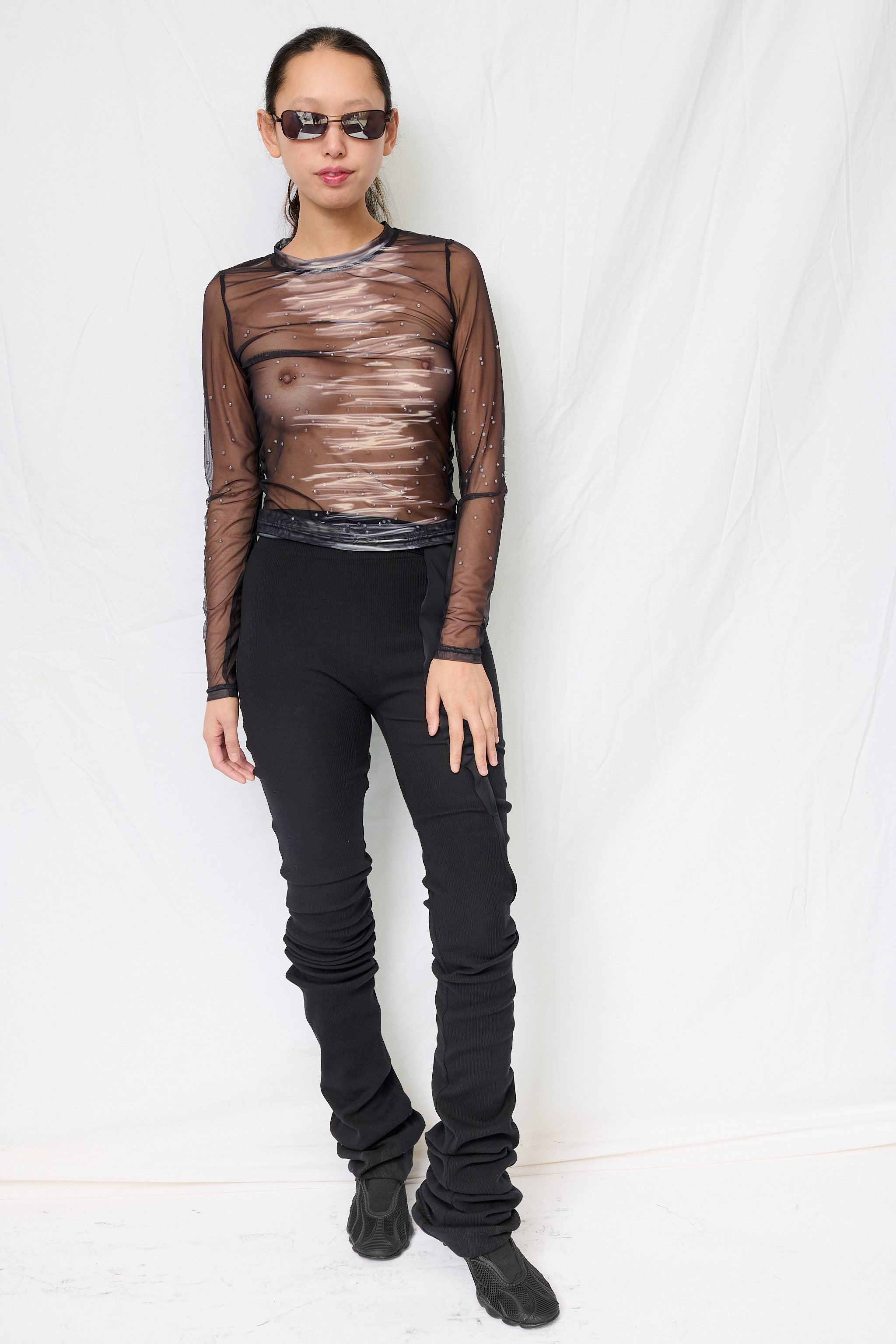 Black Drape Lounge Pants